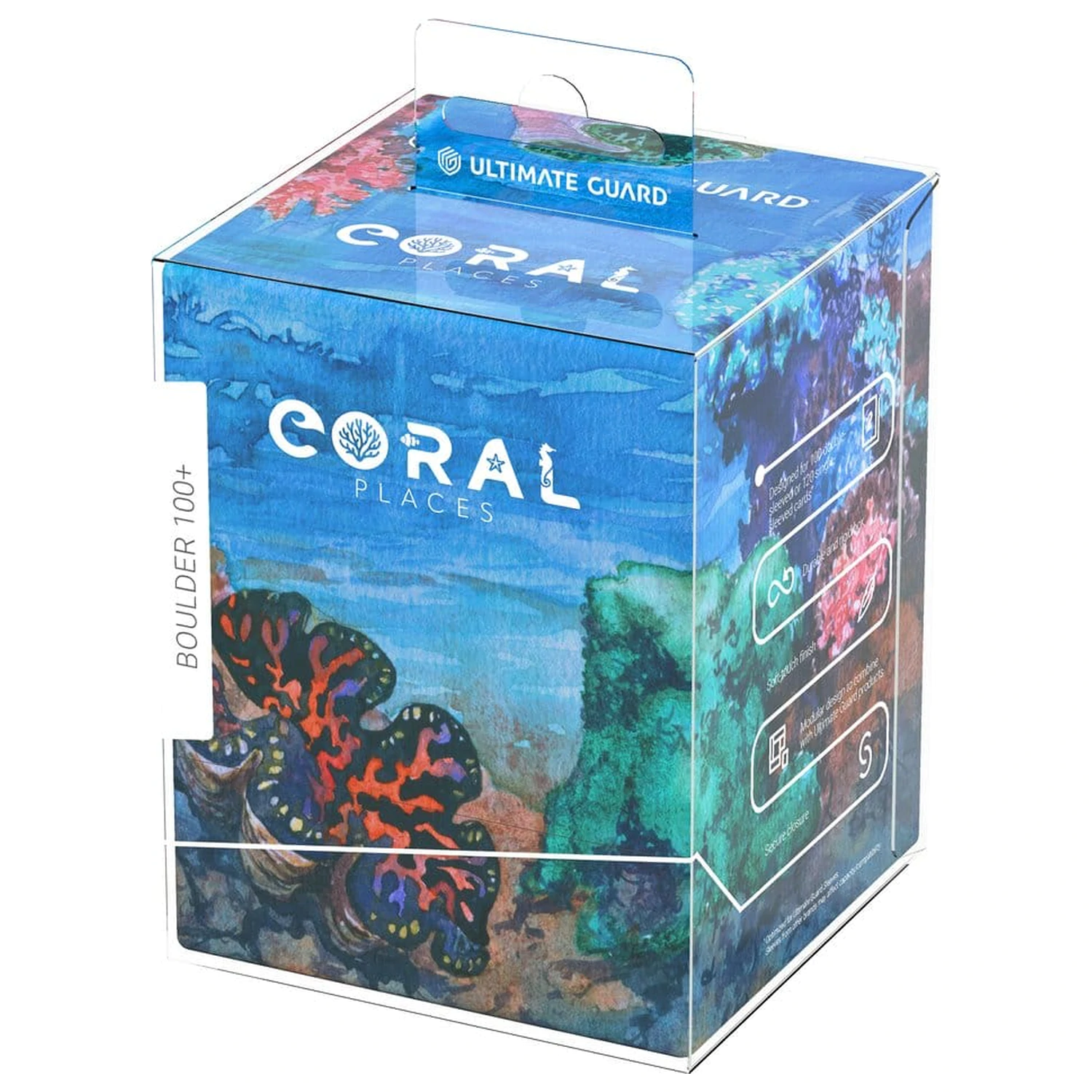 Ultimate Guard RTE Boulder 100+ Coral Places - Seablue Hush produktová fotografia