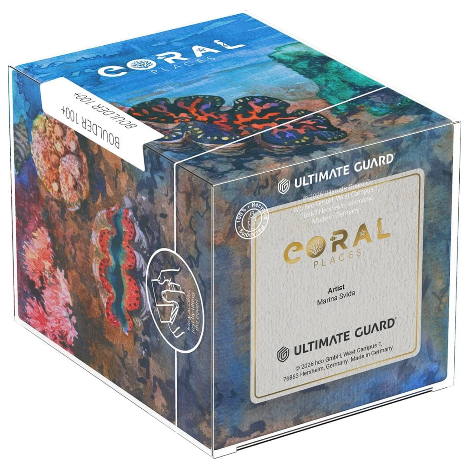 Ultimate Guard RTE Boulder 100+ Coral Places - Seablue Hush produktová fotografia