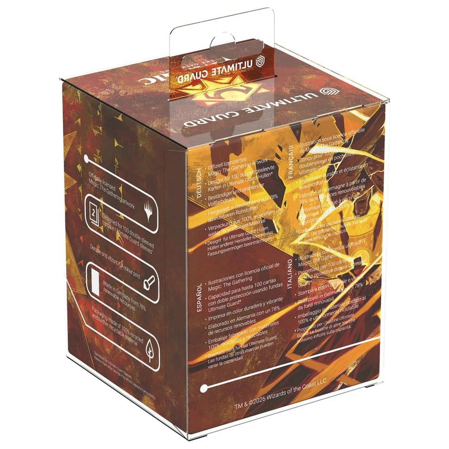 Ultimate Guard RTE Boulder 100+ Magic: The Gathering "Secrets of Strixhaven" - Lorehold produktová fotografia