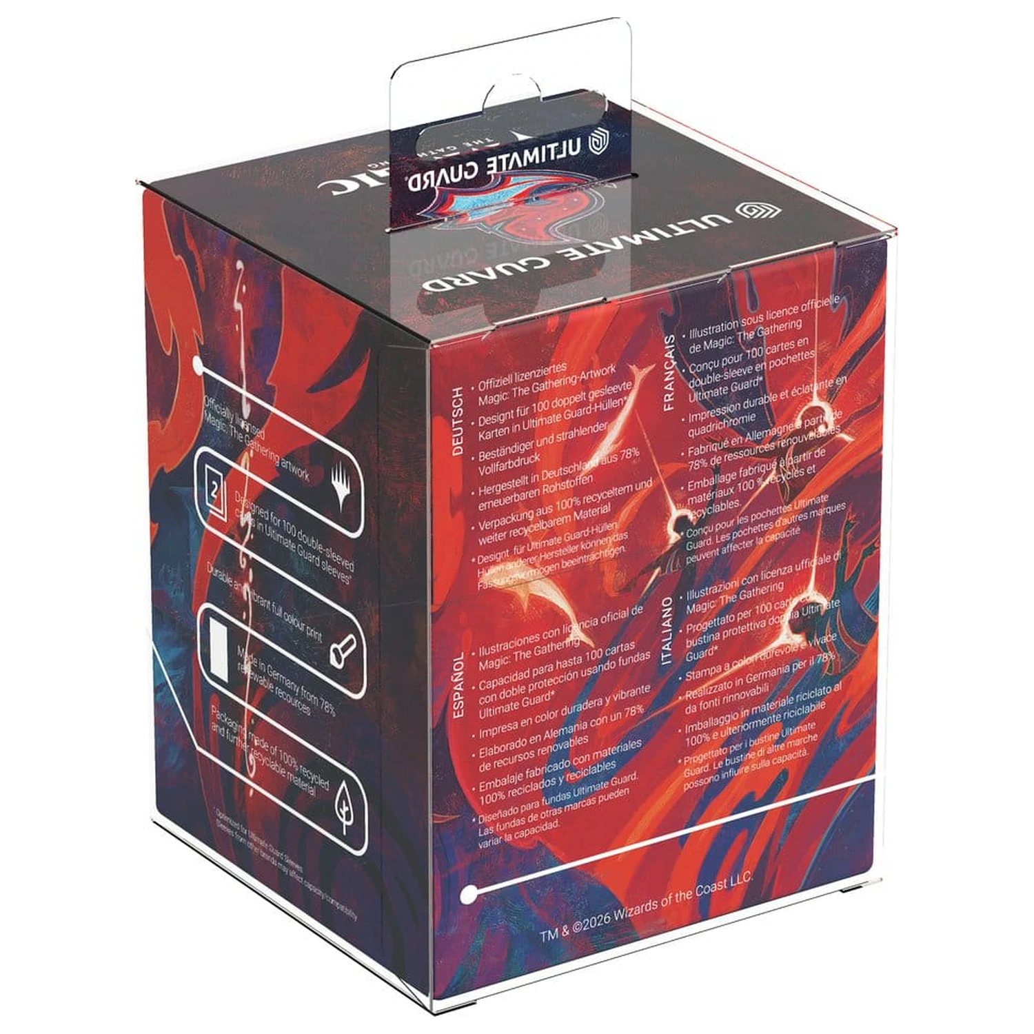 Ultimate Guard RTE Boulder 100+ Magic: The Gathering "Secrets of Strixhaven" - Prismari produktová fotografia