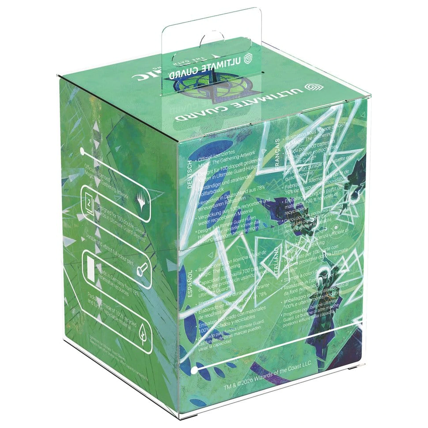 Ultimate Guard RTE Boulder 100+ Magic: The Gathering "Secrets of Strixhaven" - Quandrix produktová fotografia