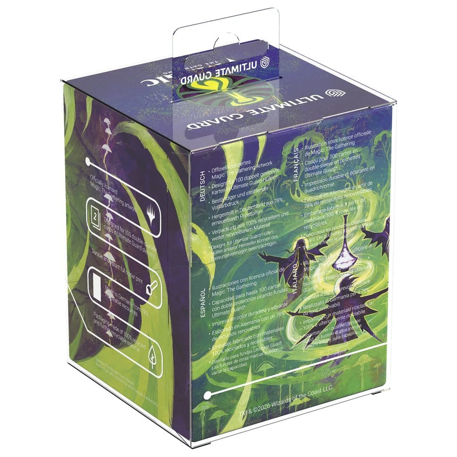 Ultimate Guard RTE Boulder 100+ Magic: The Gathering "Secrets of Strixhaven" - Witherbloom produktová fotografia
