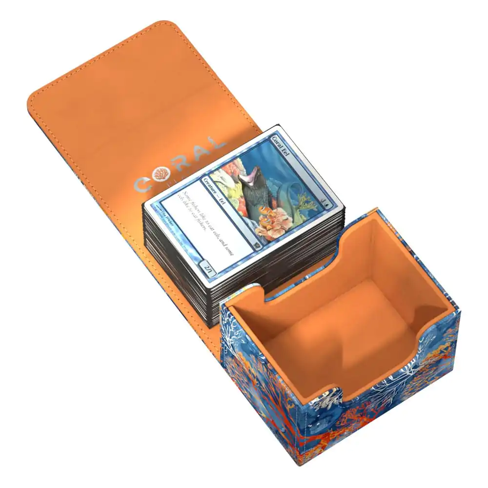 Ultimate Guard Sidewinder 100+ Xenoskin 2025 Exclusive "Coral Places" - Fiery Reef - Obal na karty produktová fotografia