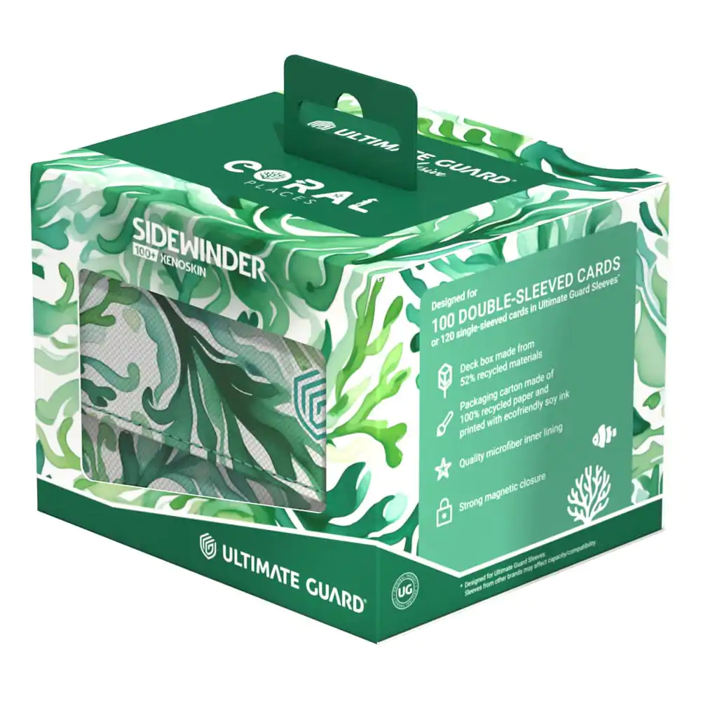 Ultimate Guard Sidewinder 100+ Xenoskin 2025 Exclusive "Coral Places" - Kelp Forest Obal na karty produktová fotografia