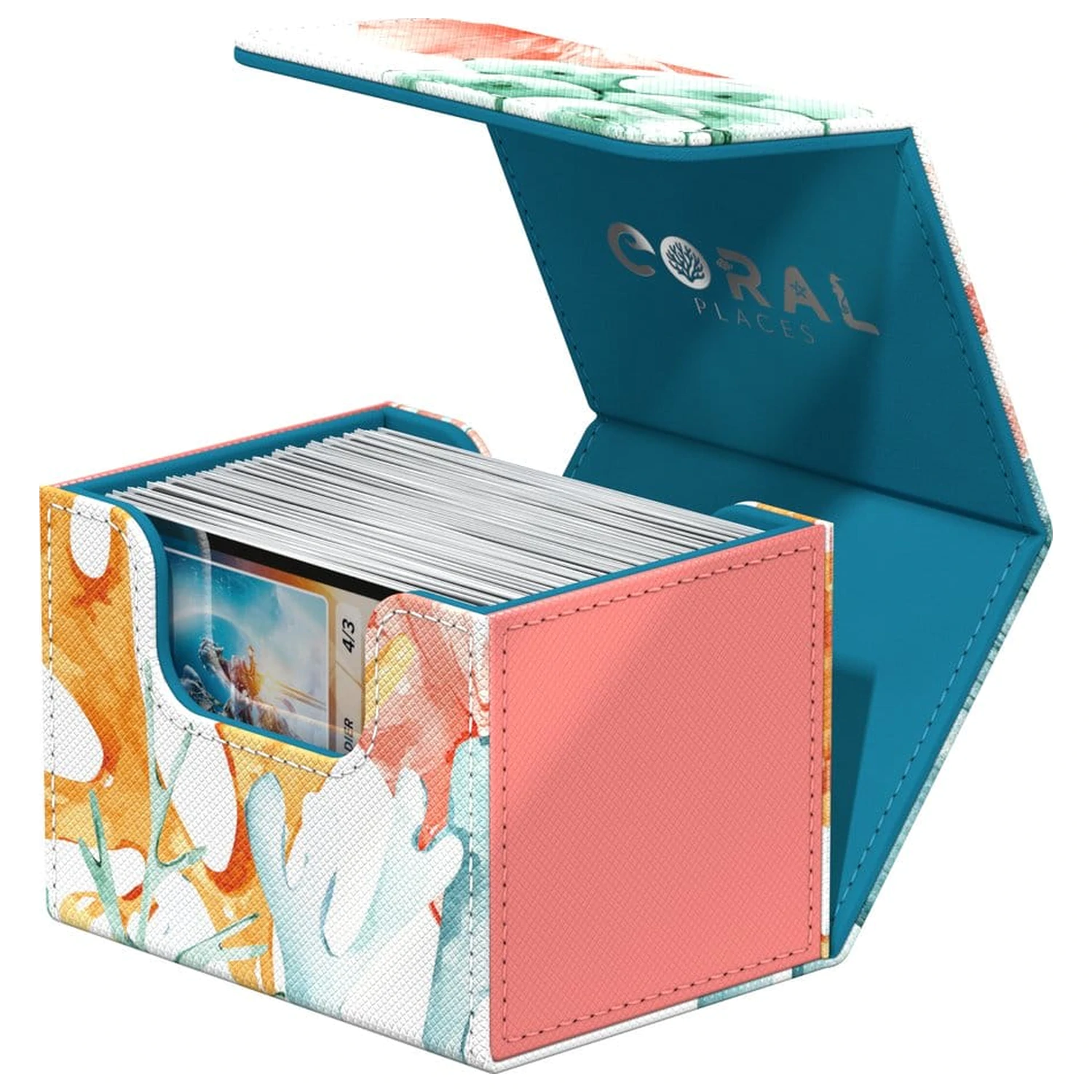 Ultimate Guard Sidewinder 100+ Xenoskin "Coral Places" - Coralline Eden produktová fotografia