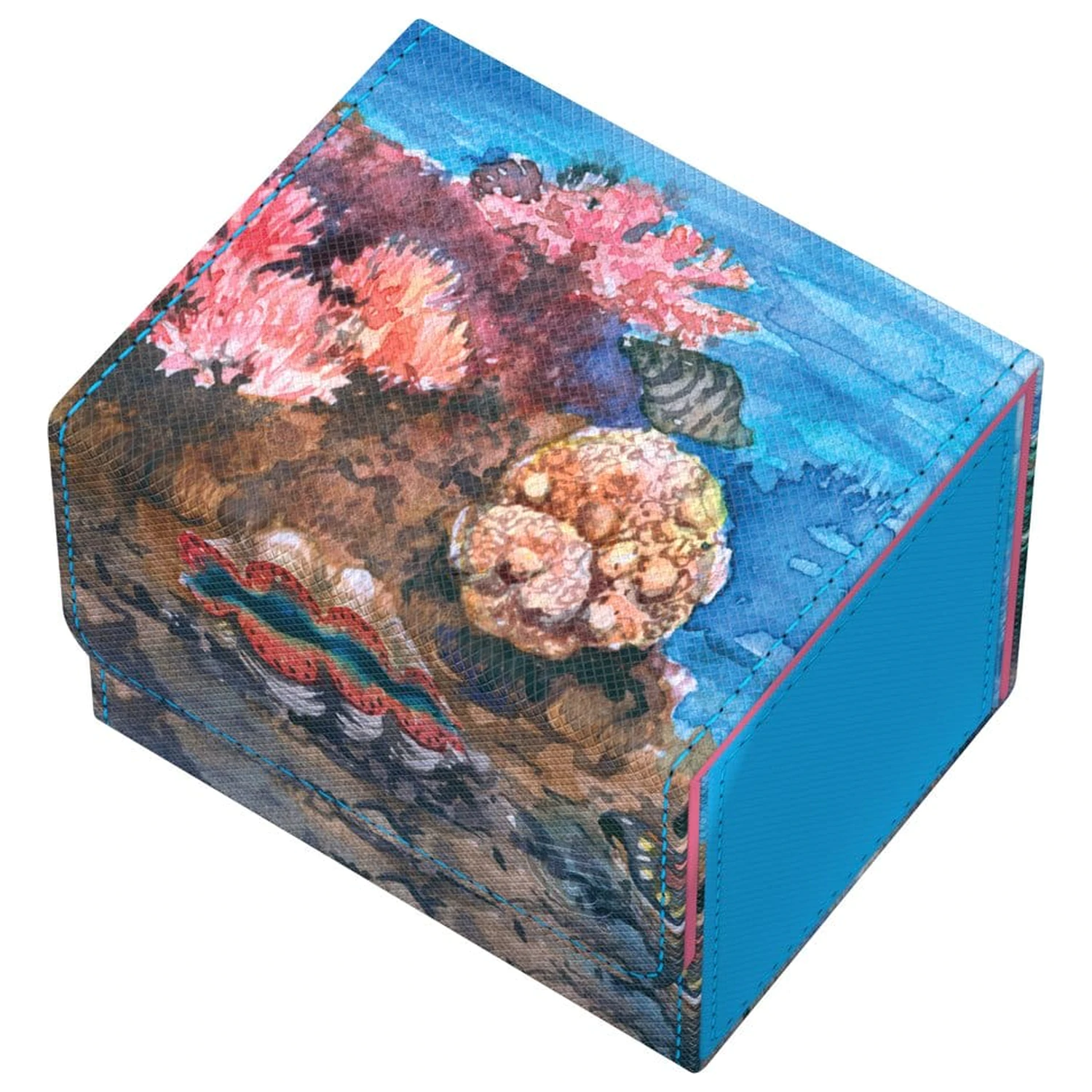 Ultimate Guard Sidewinder 100+ Xenoskin "Coral Places" - Seablue Hush produktová fotografia