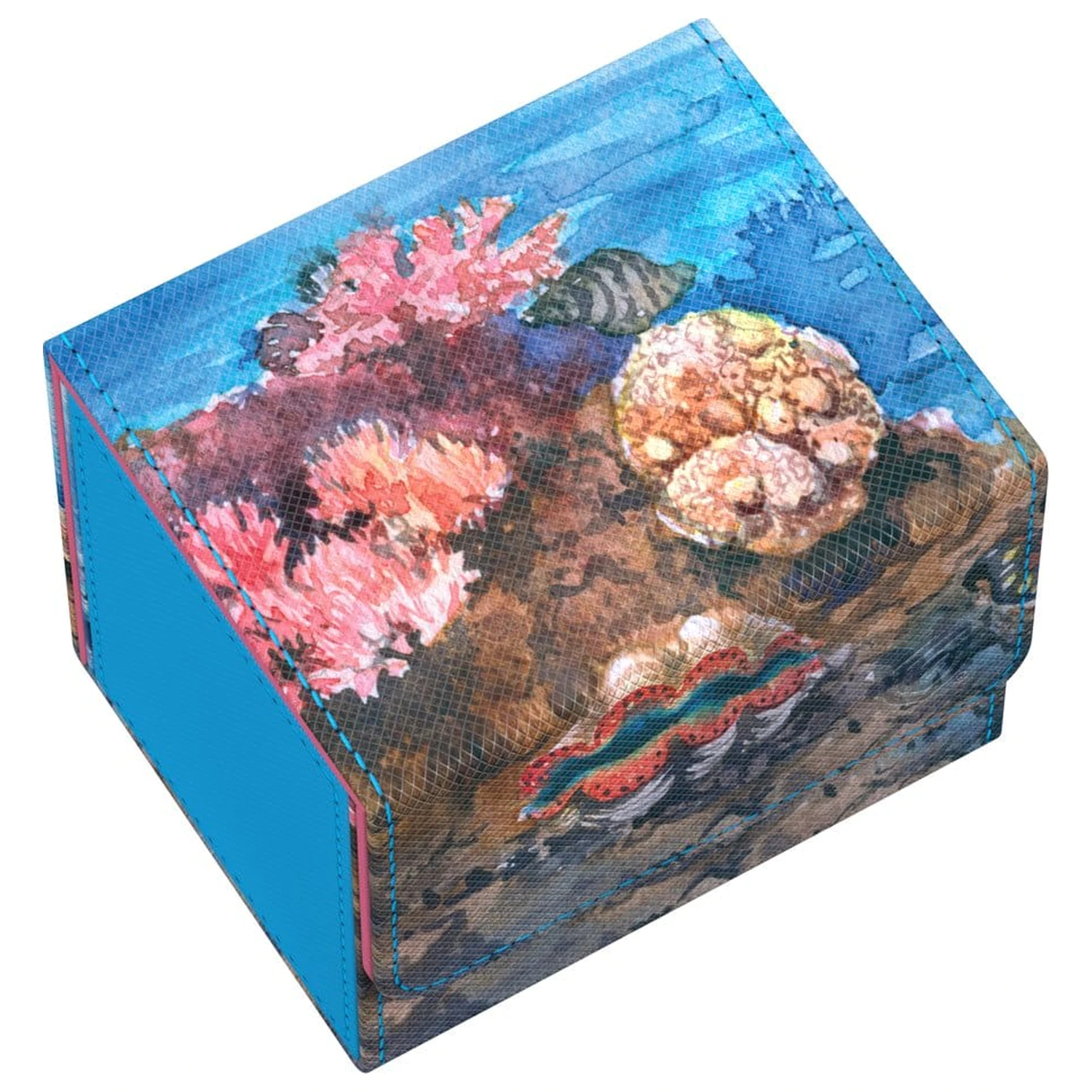 Ultimate Guard Sidewinder 100+ Xenoskin "Coral Places" - Seablue Hush produktová fotografia