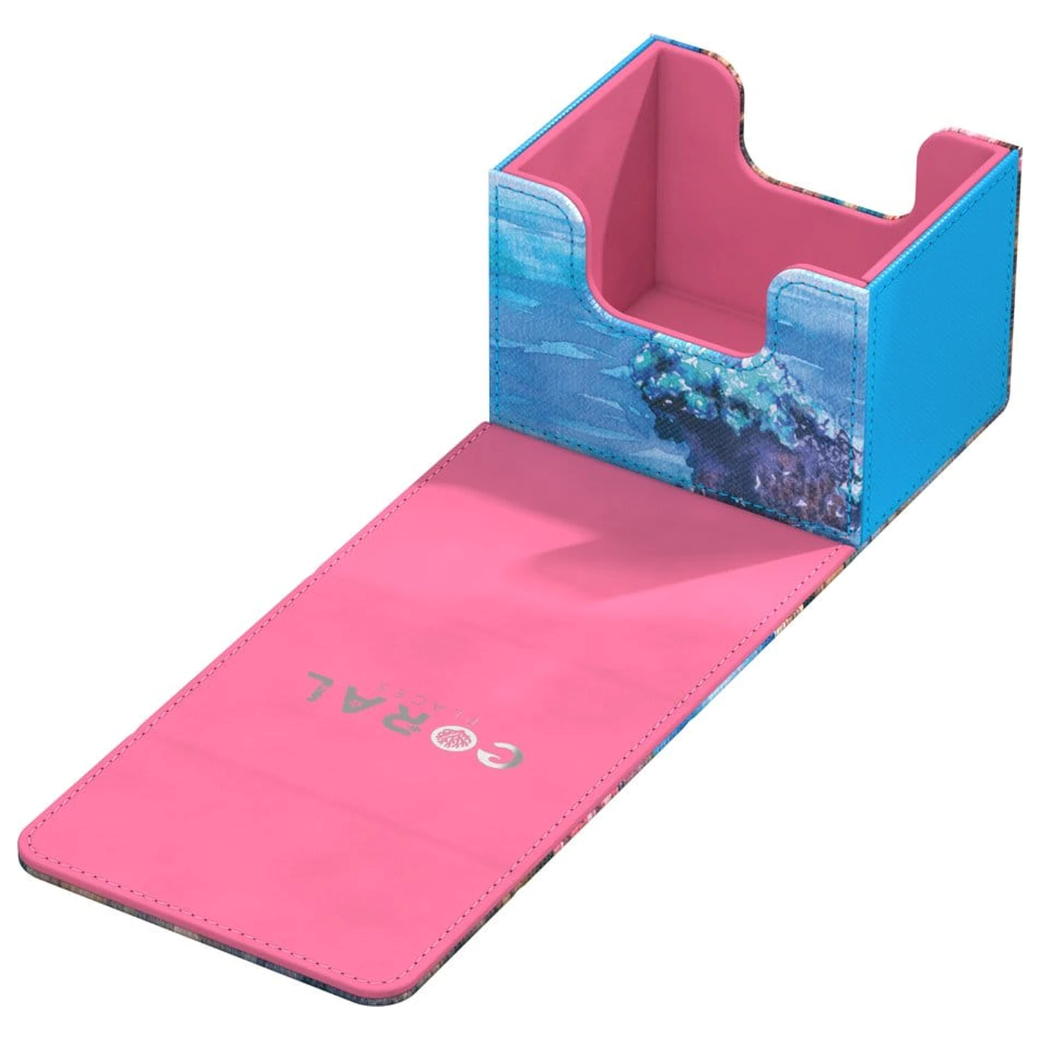 Ultimate Guard Sidewinder 100+ Xenoskin "Coral Places" - Seablue Hush produktová fotografia