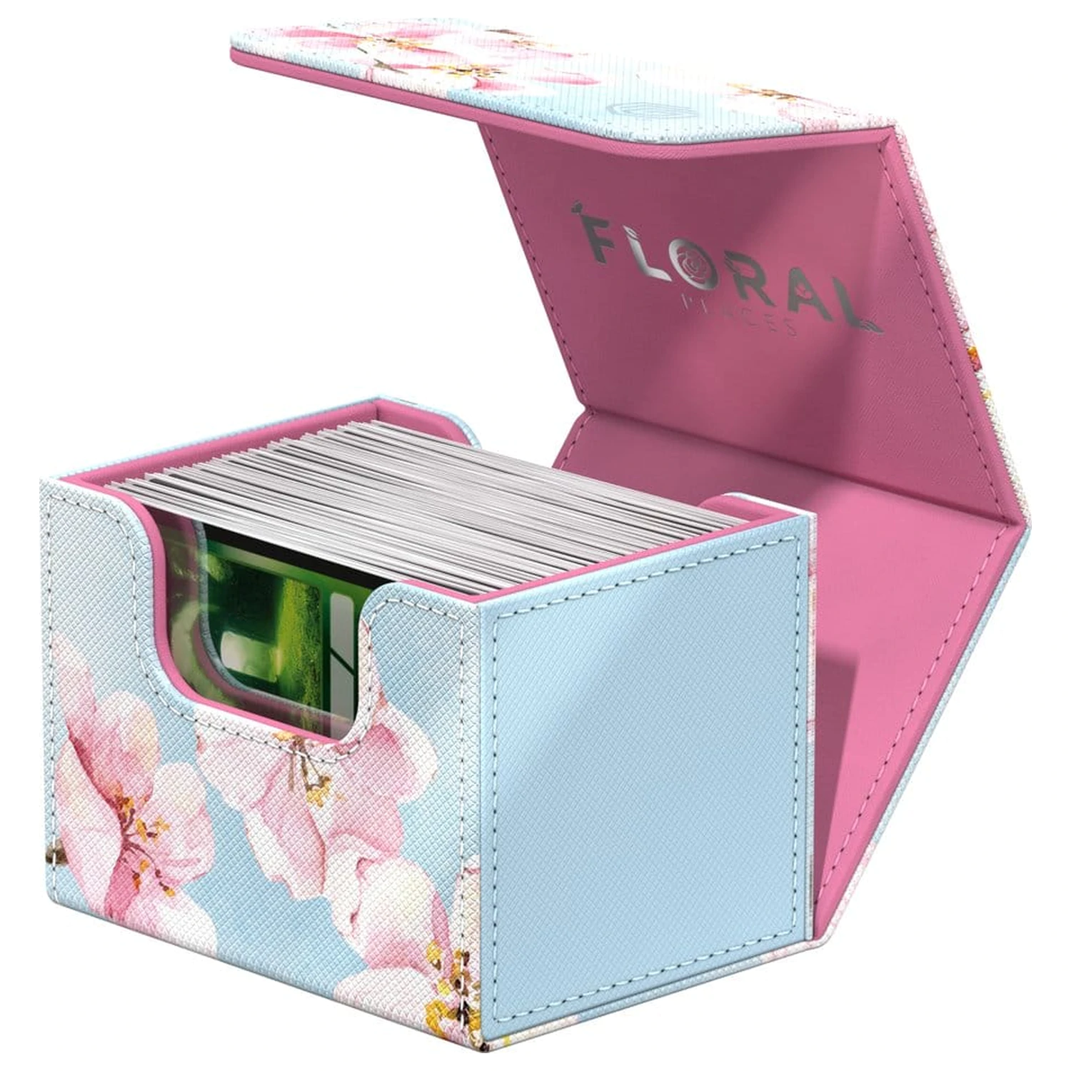 Ultimate Guard Sidewinder 100+ Xenoskin "Floral Places" - Cherry Blossom produktová fotografia