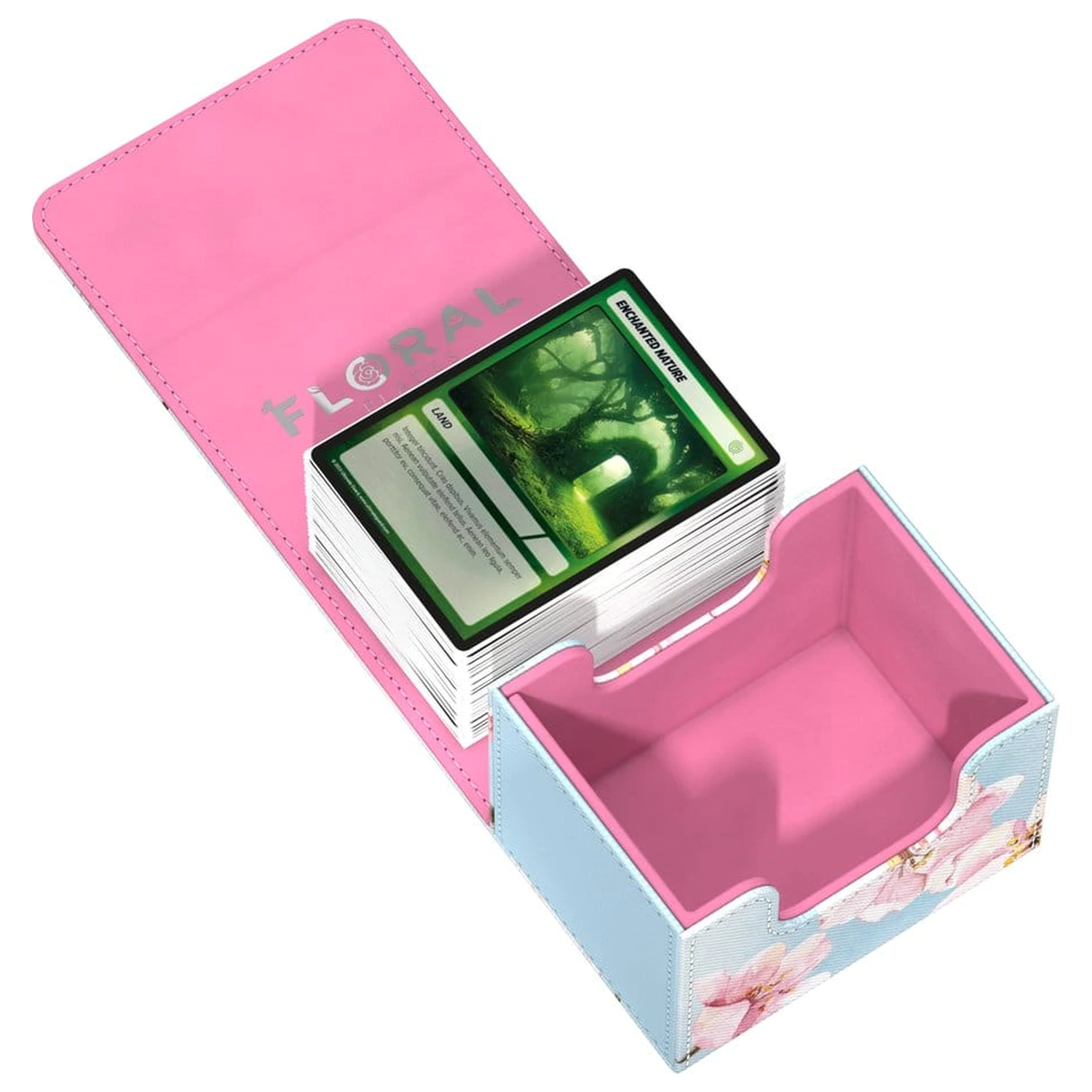 Ultimate Guard Sidewinder 100+ Xenoskin "Floral Places" - Cherry Blossom produktová fotografia