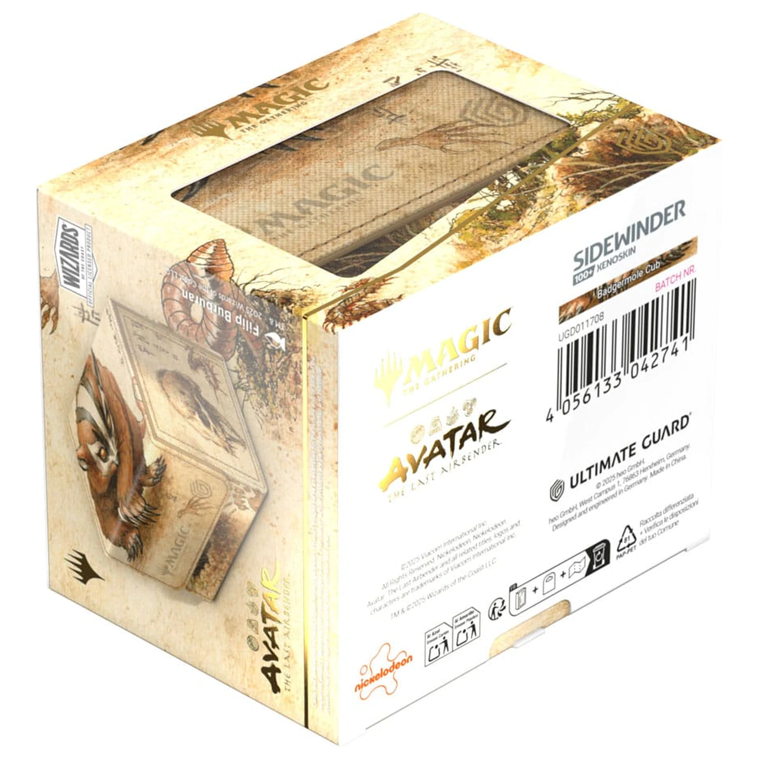 Ultimate Guard Sidewinder 100+ Xenoskin Magic: The Gathering | Avatar: The Last Airbender - Mláďa Jazvečieho Krtka produktová fotografia