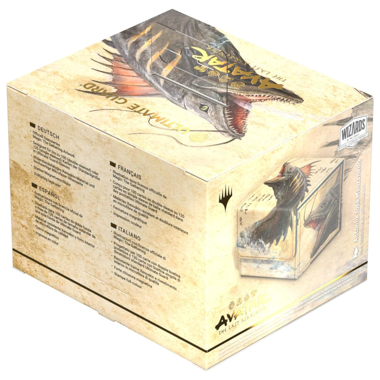 Ultimate Guard Sidewinder 100+ Xenoskin Magic: The Gathering | Avatar: The Last Airbender - The Unagi of Kyoshi Island produktová fotografia