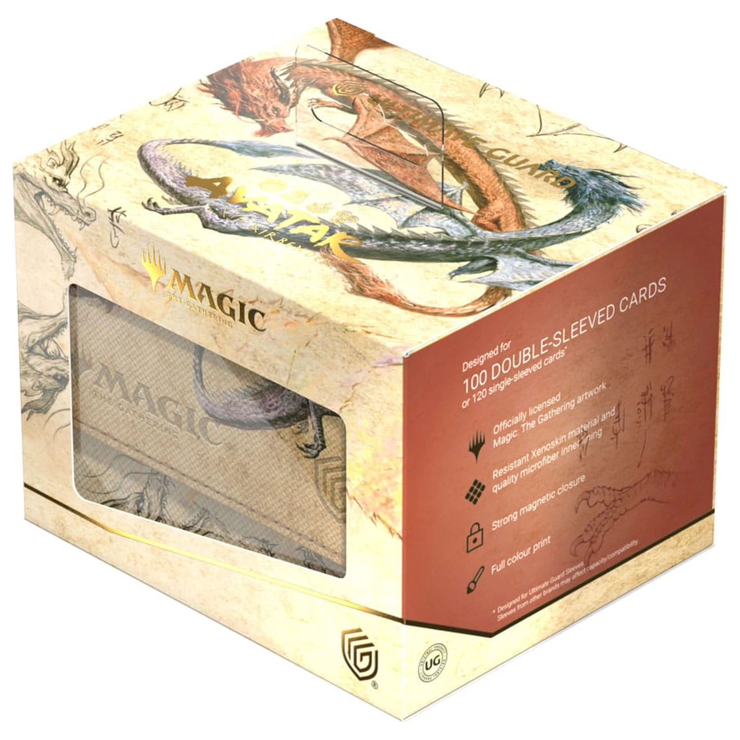 Ultimate Guard Sidewinder 100+ Xenoskin Magic: The Gathering | Avatar: The Last Airbender - Ran and Shaw krabička na balíček produktová fotografia