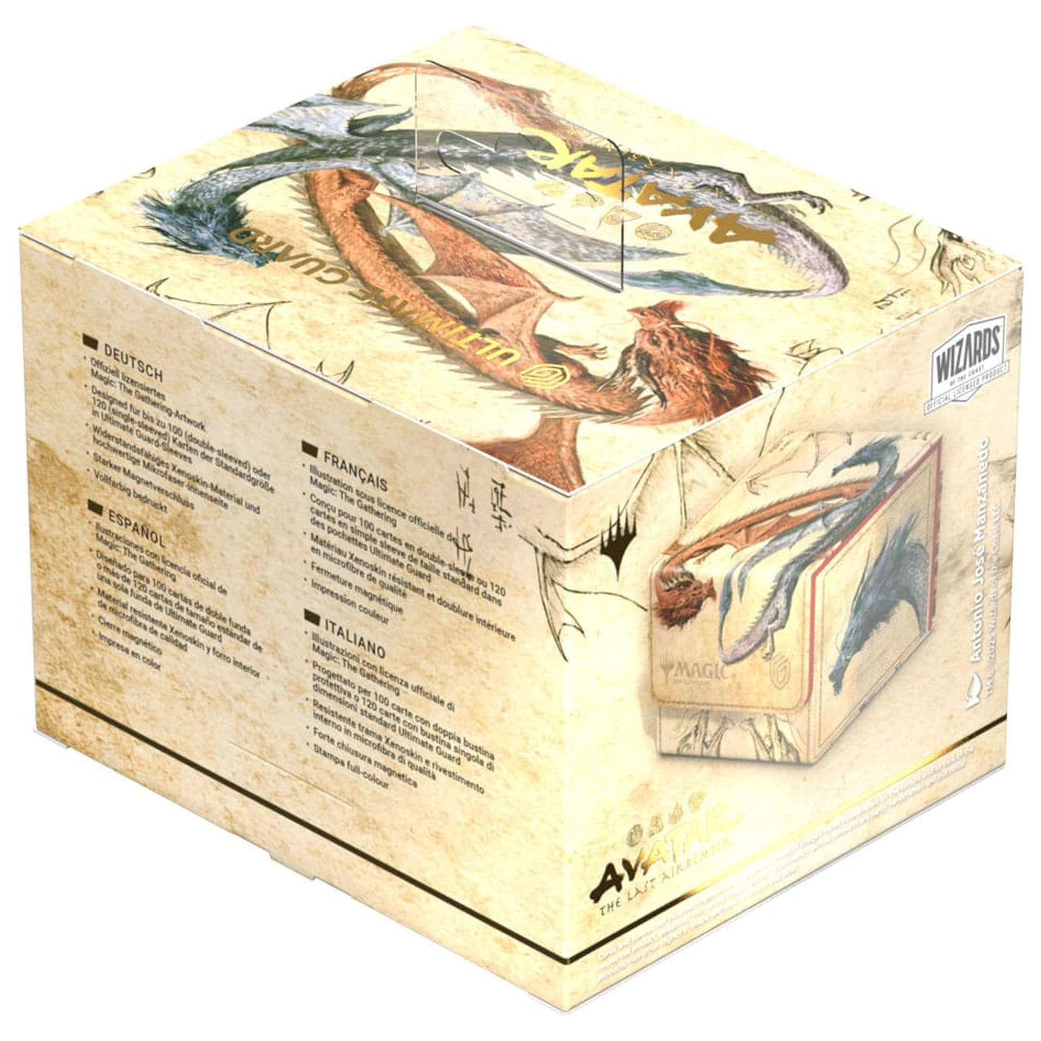 Ultimate Guard Sidewinder 100+ Xenoskin Magic: The Gathering | Avatar: The Last Airbender - Ran and Shaw krabička na balíček produktová fotografia