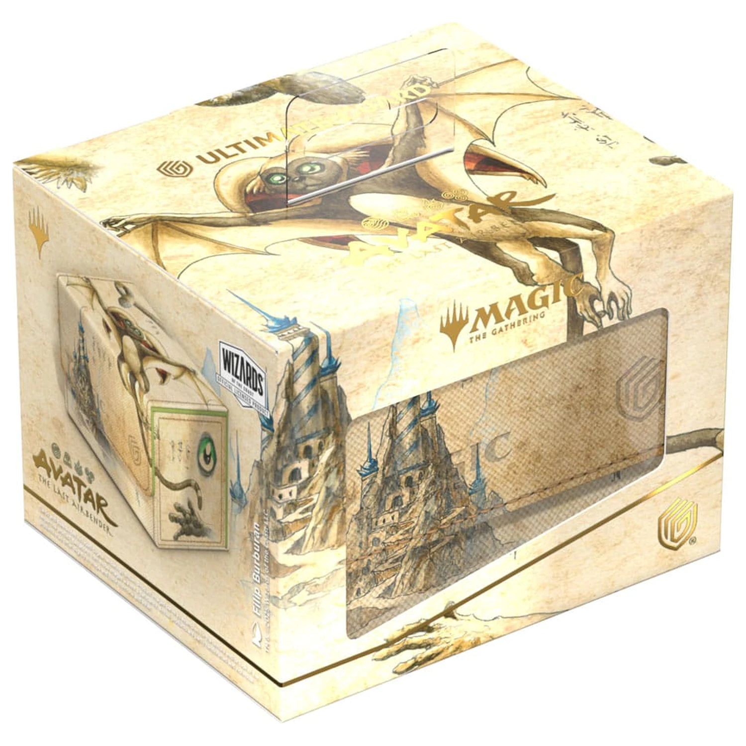 Ultimate Guard Sidewinder 100+ Xenoskin Magic: The Gathering | Avatar: The Last Airbender - Momo, Friendly Flier produktová fotografia