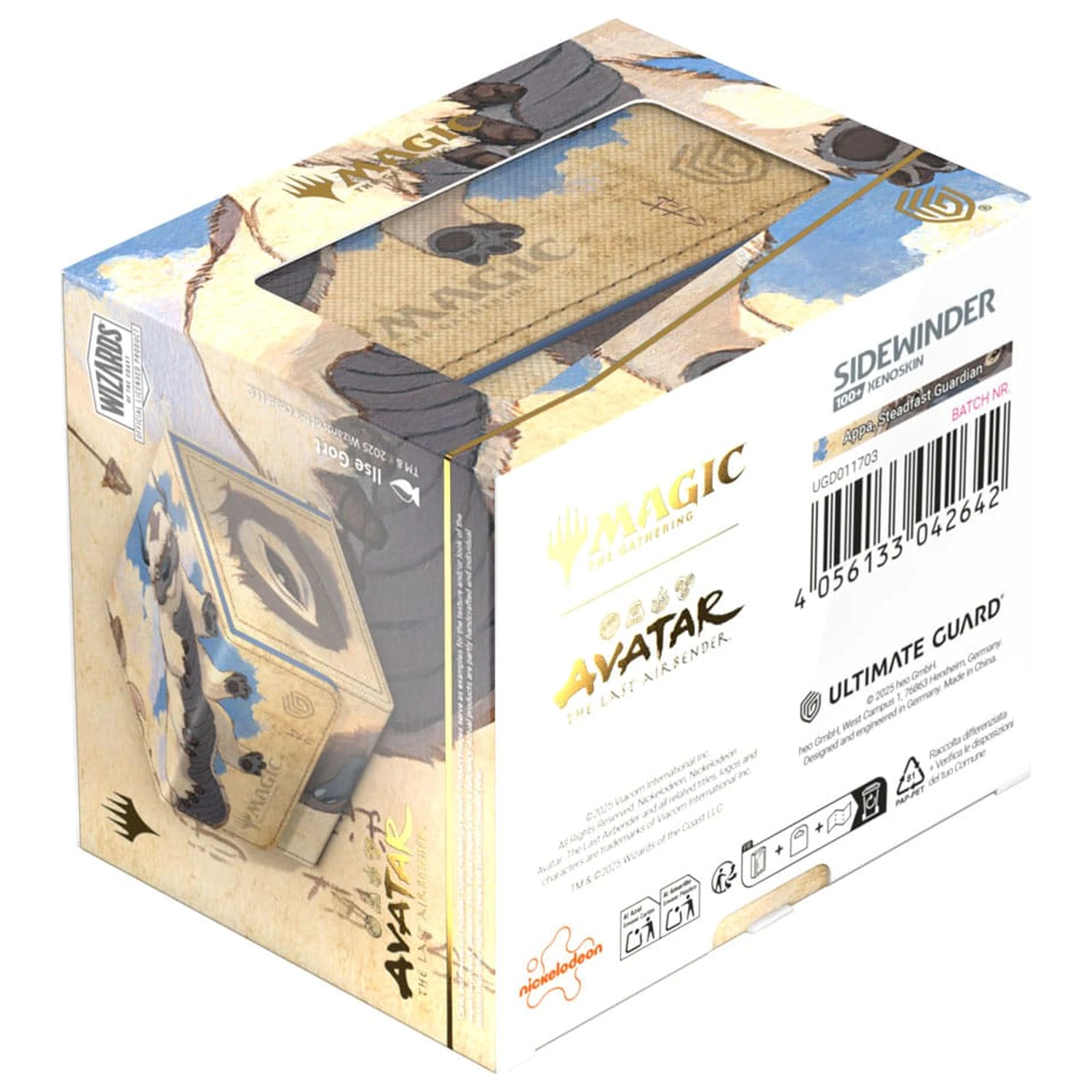 Ultimate Guard Sidewinder 100+ Xenoskin Magic: The Gathering | Avatar: The Last Airbender - Black Mana produktová fotografia