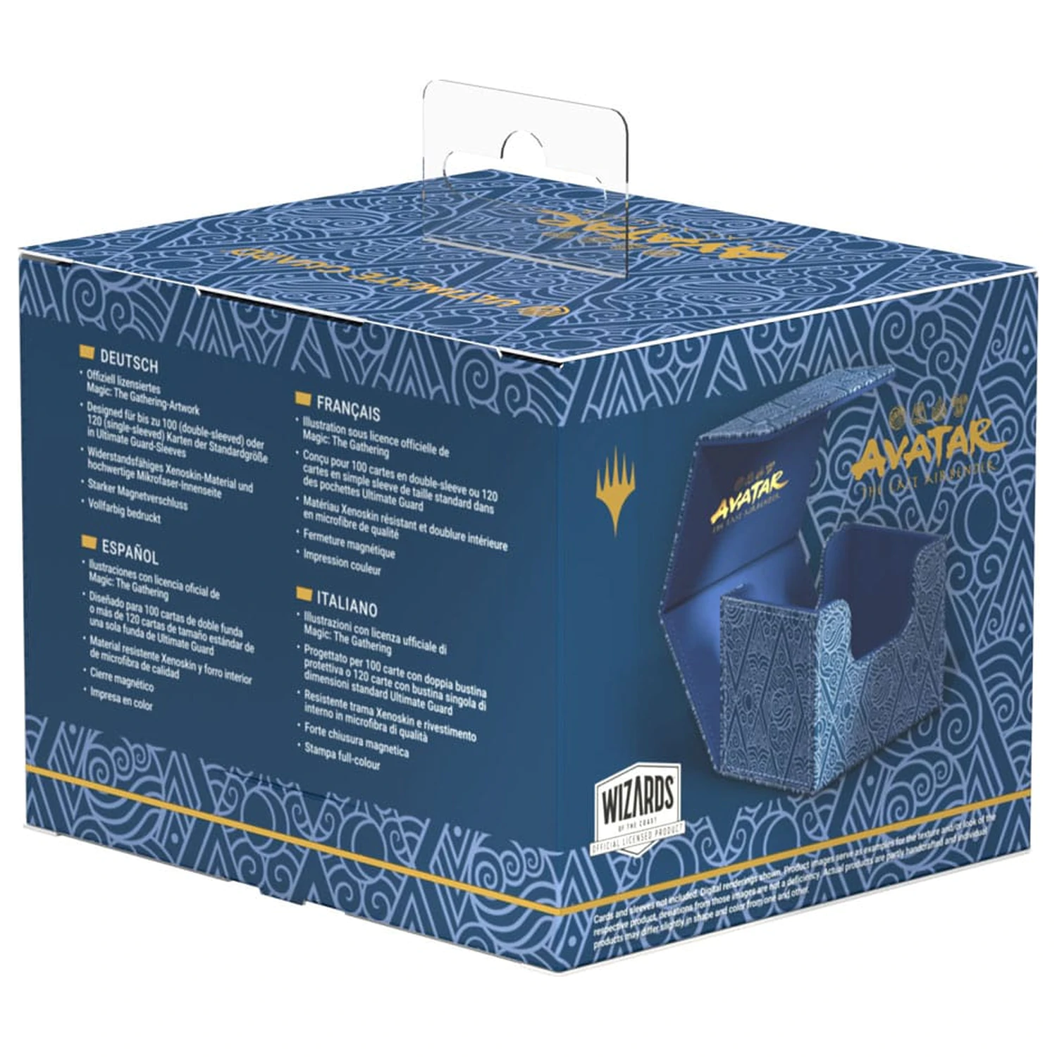 Ultimate Guard Sidewinder 100+ Xenoskin Magic: The Gathering | Avatar: The Last Airbender - Modrá Mana produktová fotografia