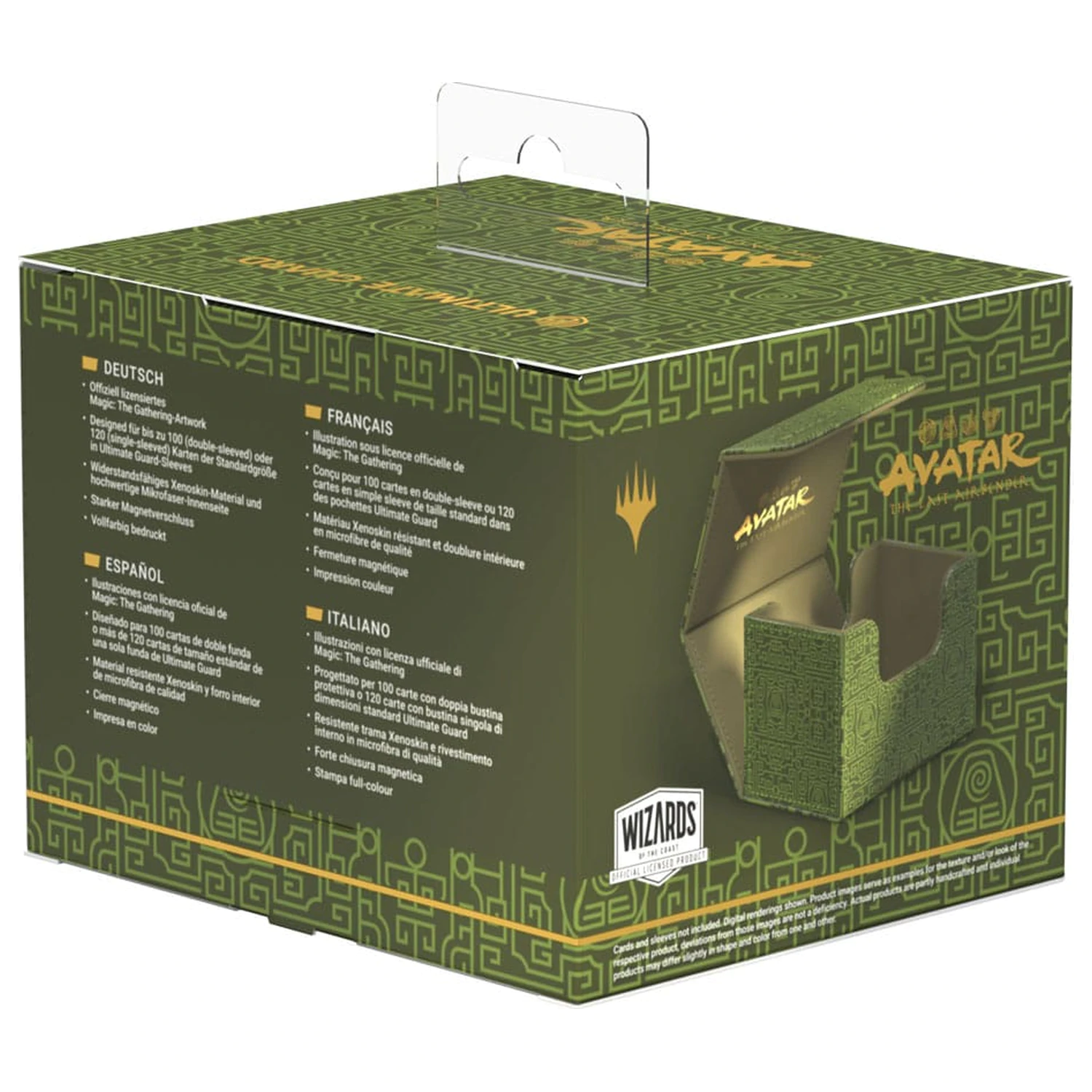 Ultimate Guard Sidewinder 100+ Xenoskin Magic: The Gathering | Avatar: The Last Airbender - Zelená Mana produktová fotografia