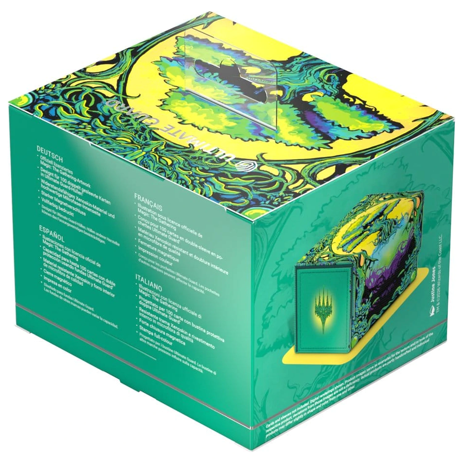 Ultimate Guard Sidewinder 100+ Xenoskin Magic: The Gathering "Mana Token" - Forest produktová fotografia