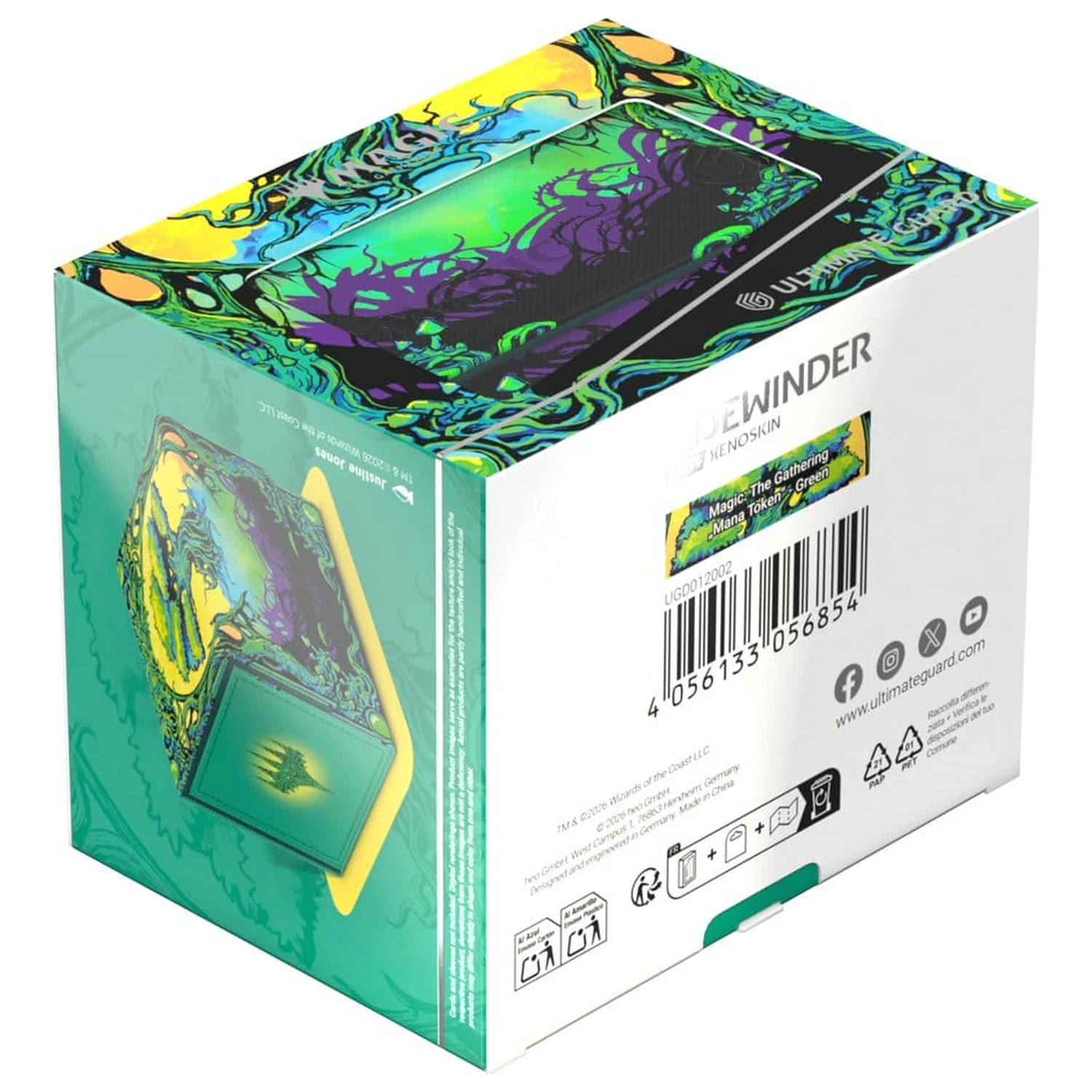 Ultimate Guard Sidewinder 100+ Xenoskin Magic: The Gathering "Mana Token" - Forest produktová fotografia