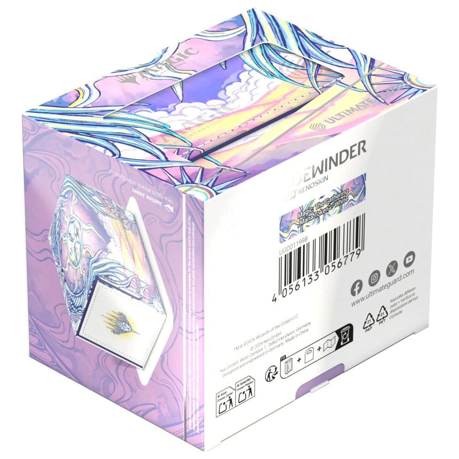 Ultimate Guard Sidewinder 100+ Xenoskin Magic: The Gathering "Mana Token" - Plains produktová fotografia