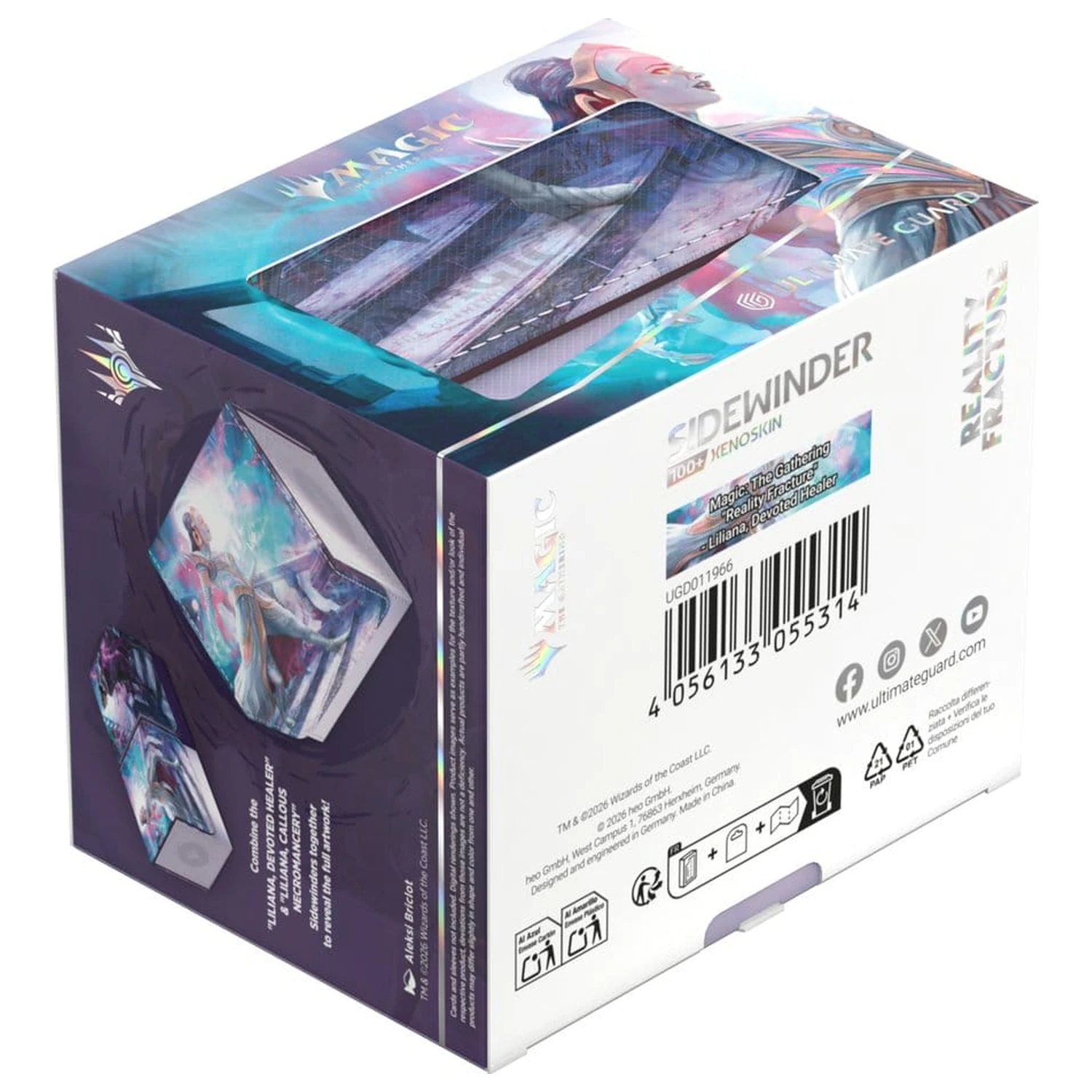 Ultimate Guard Sidewinder 100+ Xenoskin Magic: The Gathering "Reality Fracture" - Liliana, Devoted Healer produktová fotografia