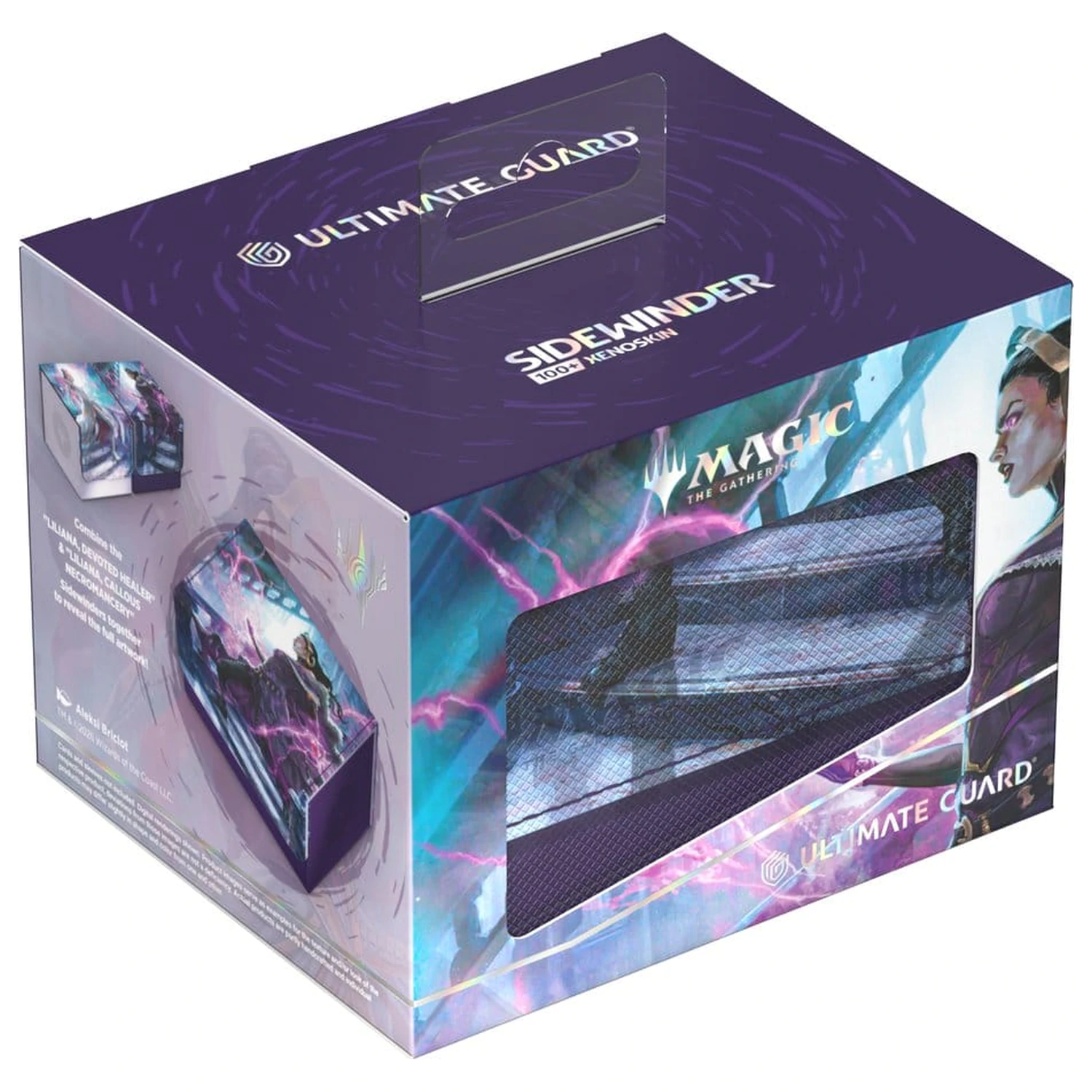 Ultimate Guard Sidewinder 100+ Xenoskin Magic: The Gathering "Reality Fracture" - Liliana, Callous Necromancer produktová fotografia