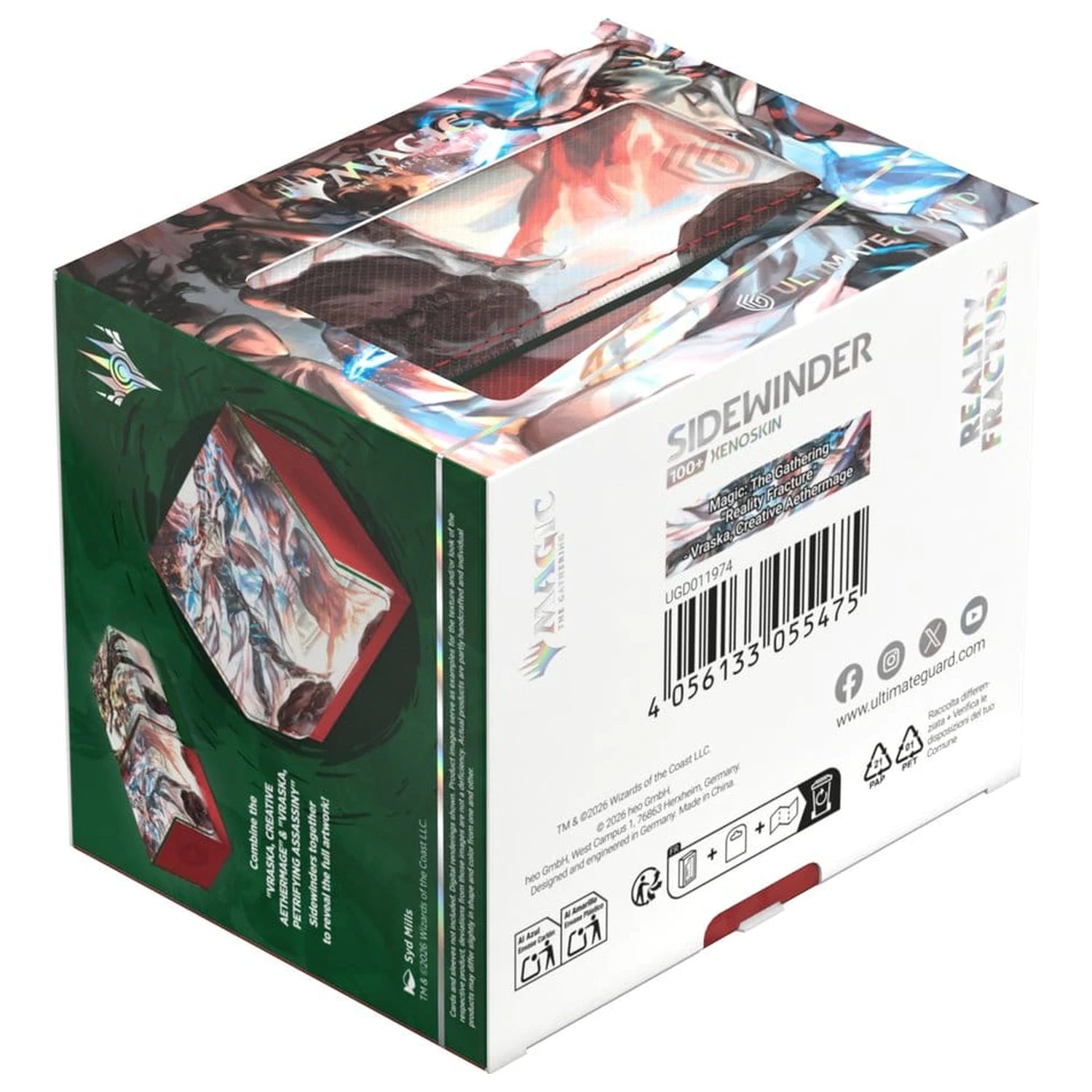 Ultimate Guard Sidewinder 100+ Xenoskin Magic: The Gathering "Reality Fracture" - Vraska, Creative Aethermage produktová fotografia