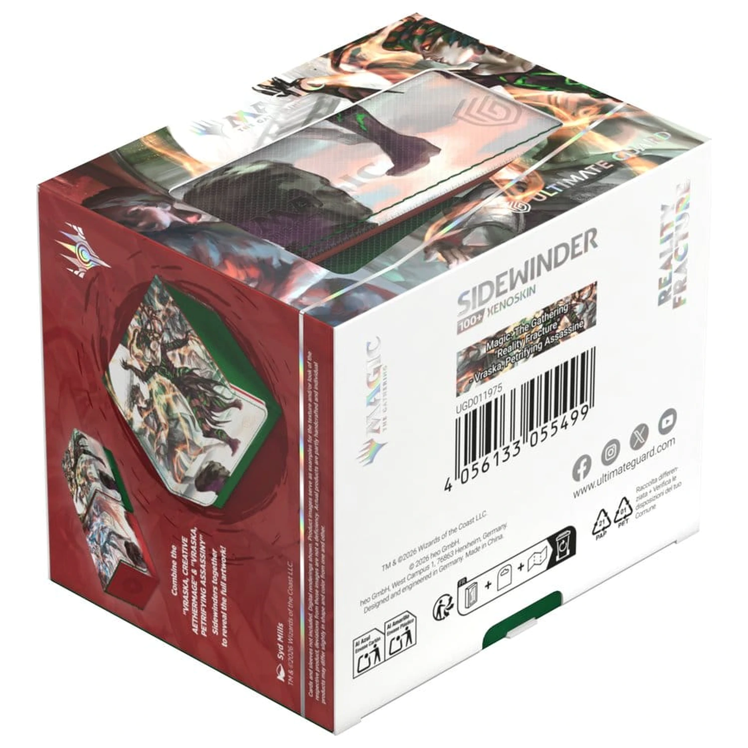 Ultimate Guard Sidewinder 100+ Xenoskin Magic: The Gathering "Reality Fracture" - Vraska, Petrifying Assassin produktová fotografia