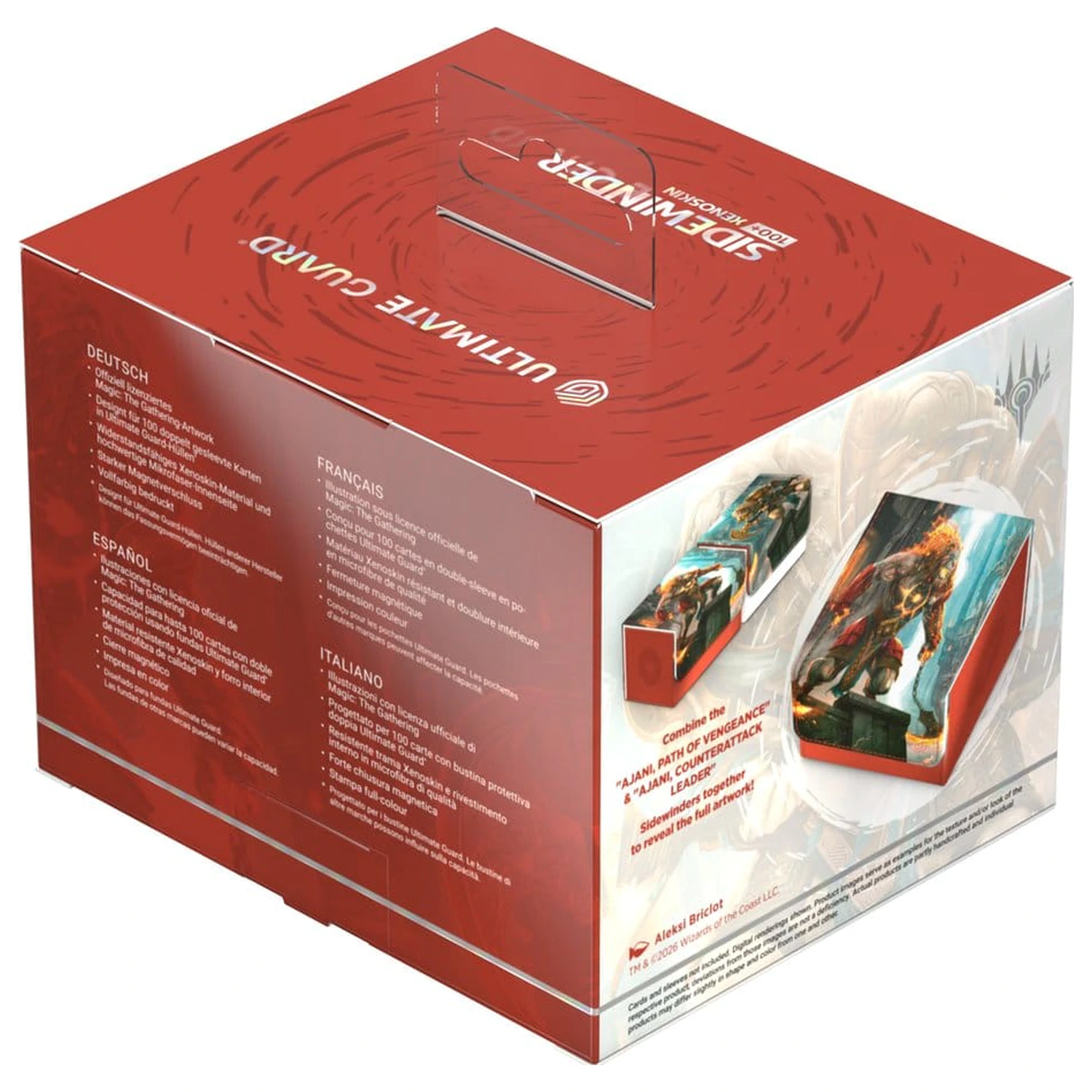 Ultimate Guard Sidewinder 100+ Xenoskin Magic: The Gathering "Reality Fracture" - Ajani, Path of Vengeance produktová fotografia