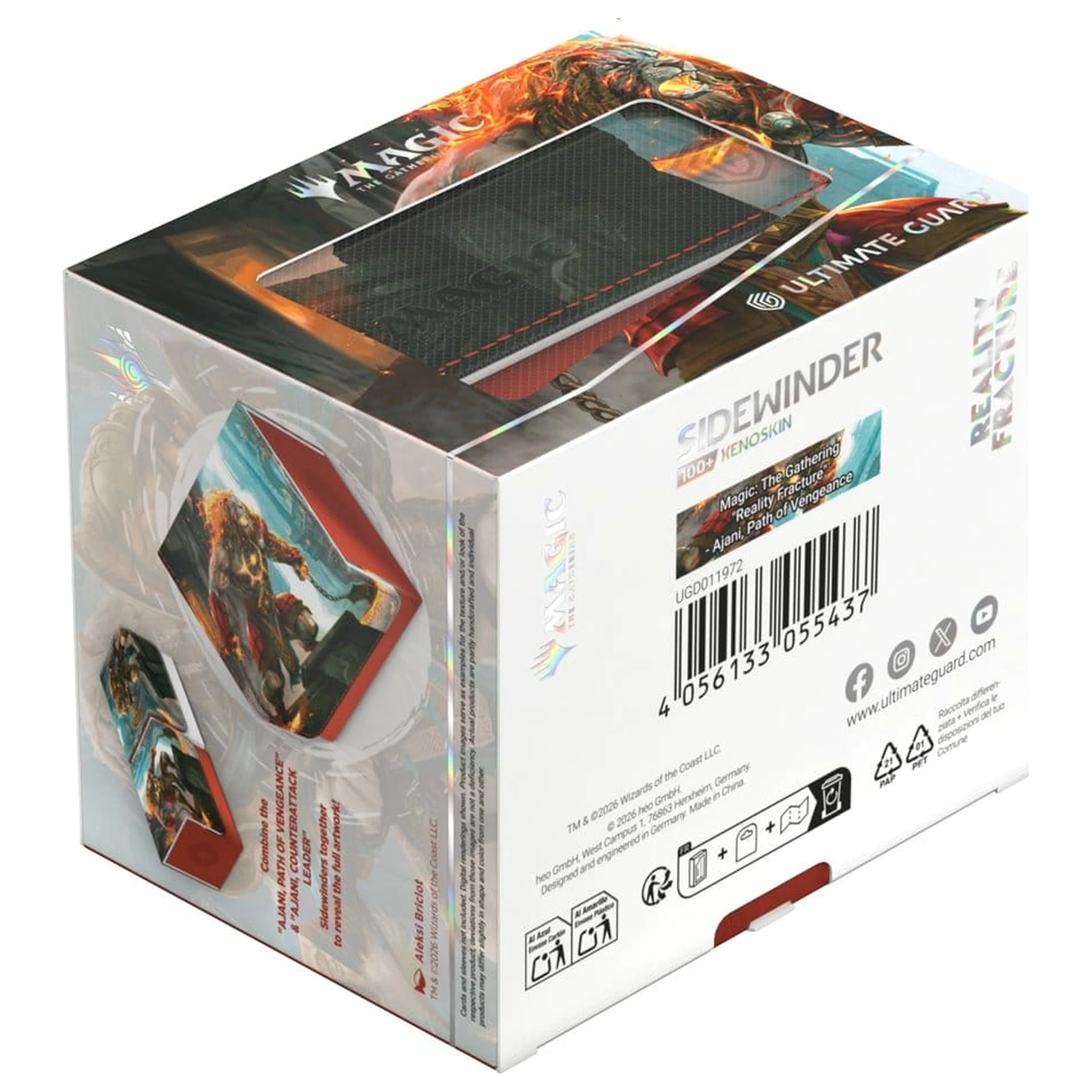 Ultimate Guard Sidewinder 100+ Xenoskin Magic: The Gathering "Reality Fracture" - Ajani, Path of Vengeance produktová fotografia
