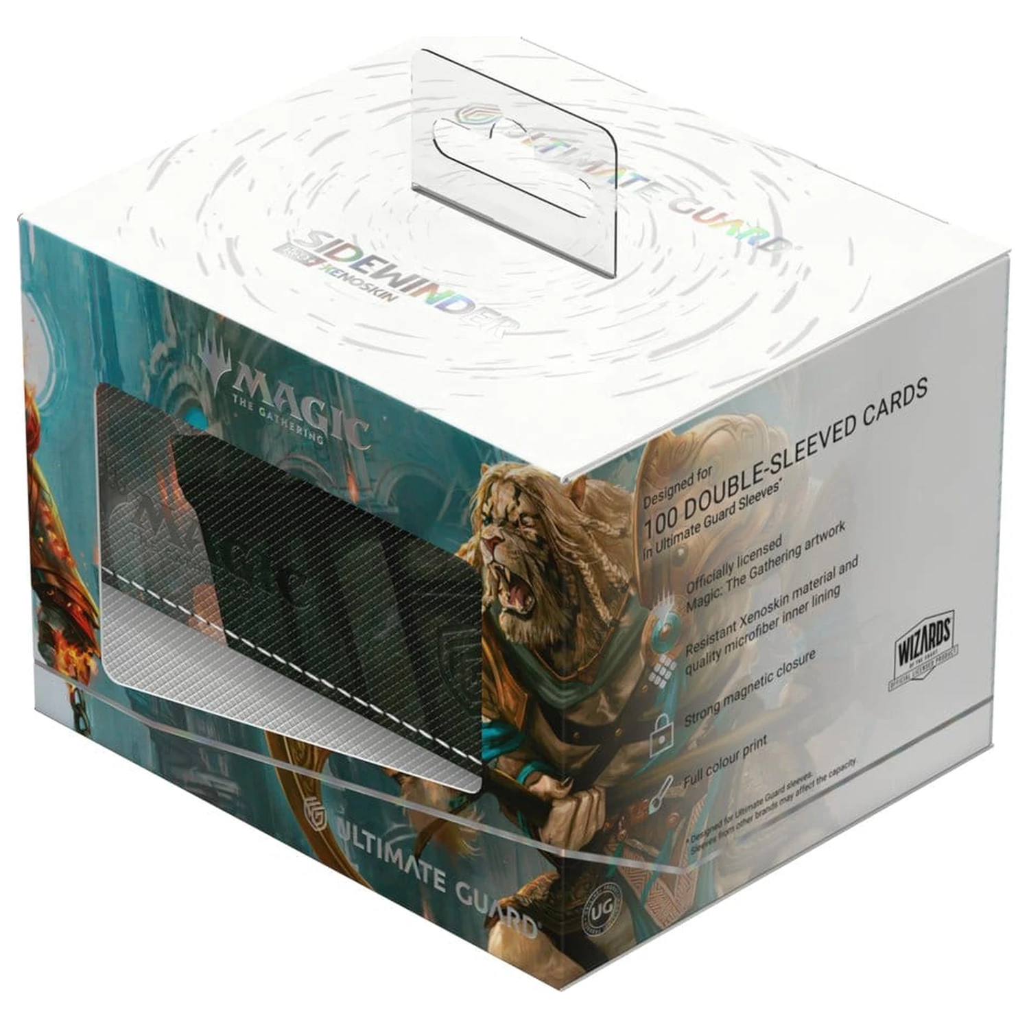 Ultimate Guard Sidewinder 100+ Xenoskin Magic: The Gathering "Reality Fracture" - Ajani, Counterattack Leader produktová fotografia
