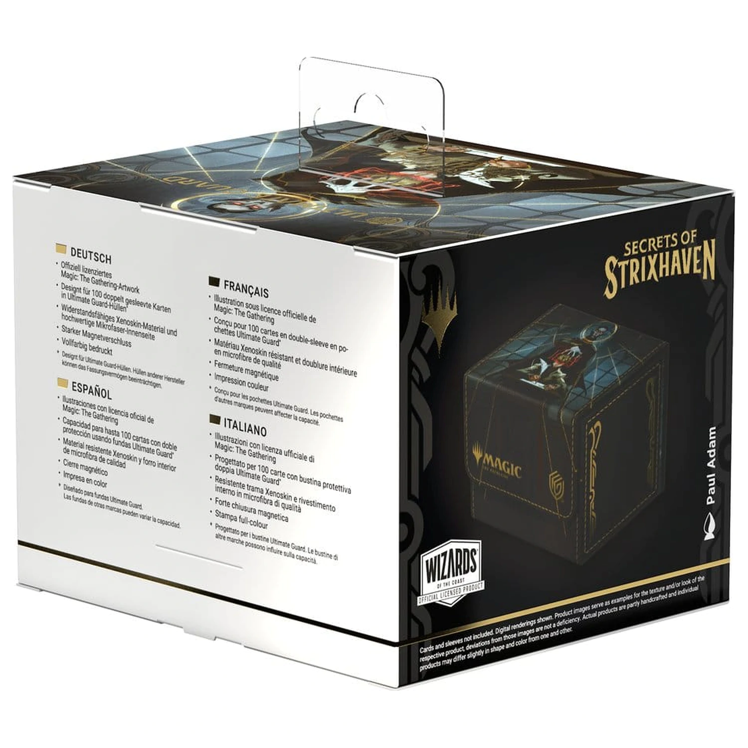 Ultimate Guard Sidewinder 100+ Xenoskin Magic: The Gathering "Secrets of Strixhaven" - Vampiric Tutor produktová fotografia