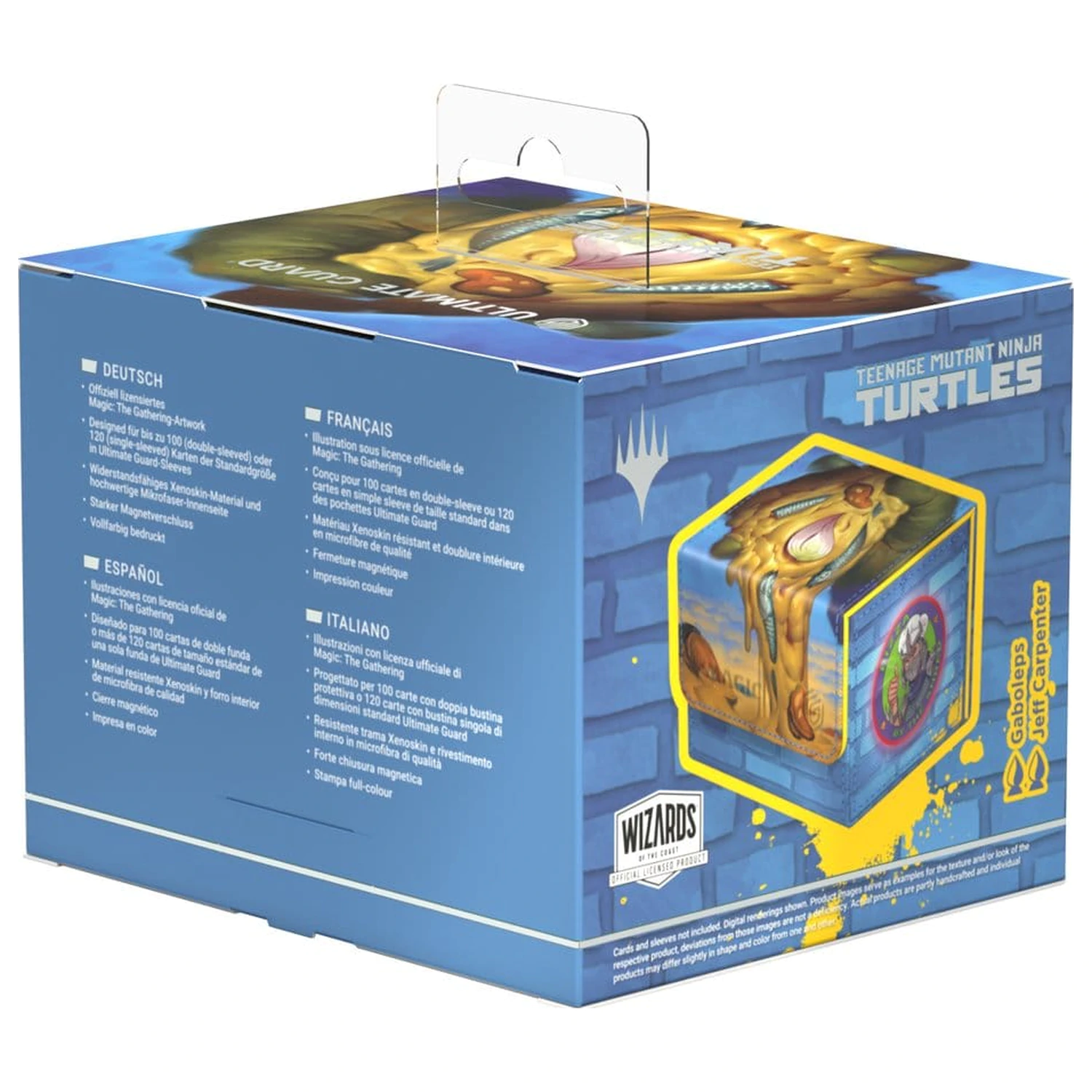 Ultimate Guard Sidewinder 100+ Xenoskin Magic: The Gathering | Teenage Mutant Ninja Turtles - Island produktová fotografia