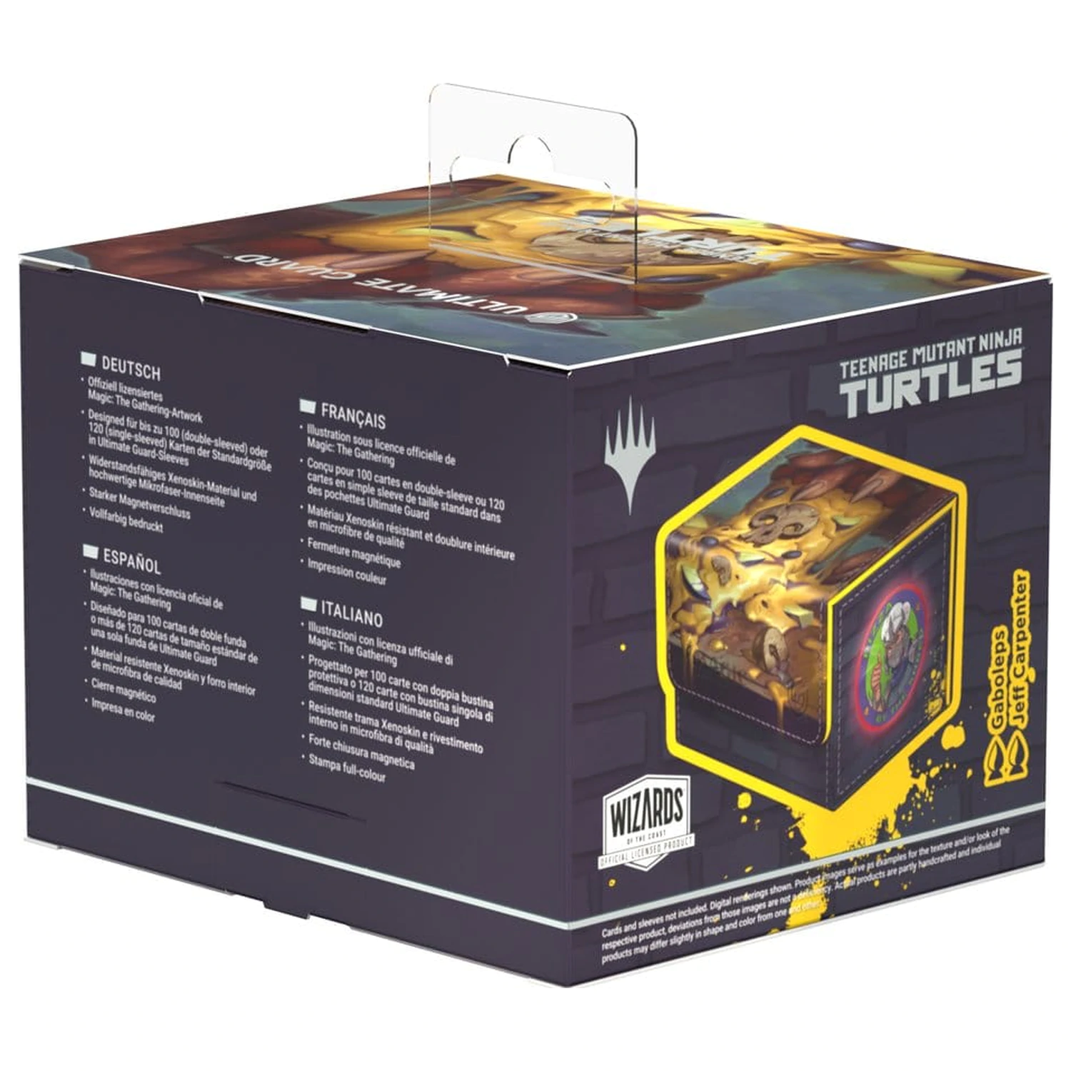 Ultimate Guard Sidewinder 100+ Xenoskin Magic: The Gathering | Teenage Mutant Ninja Turtles - Swamp krabička na balíček produktová fotografia