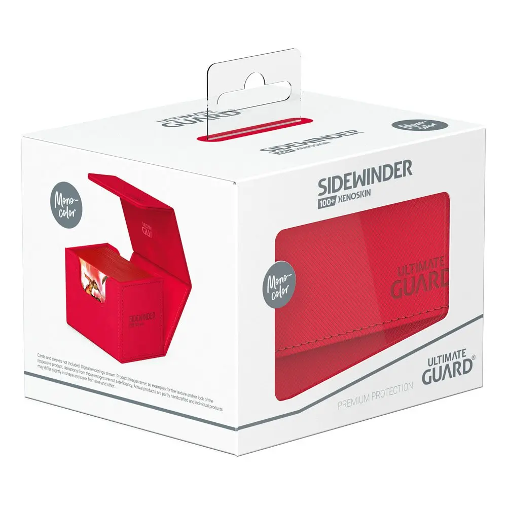 Ultimate Guard Sidewinder 100+ XenoSkin Monocolor Red termékfotó