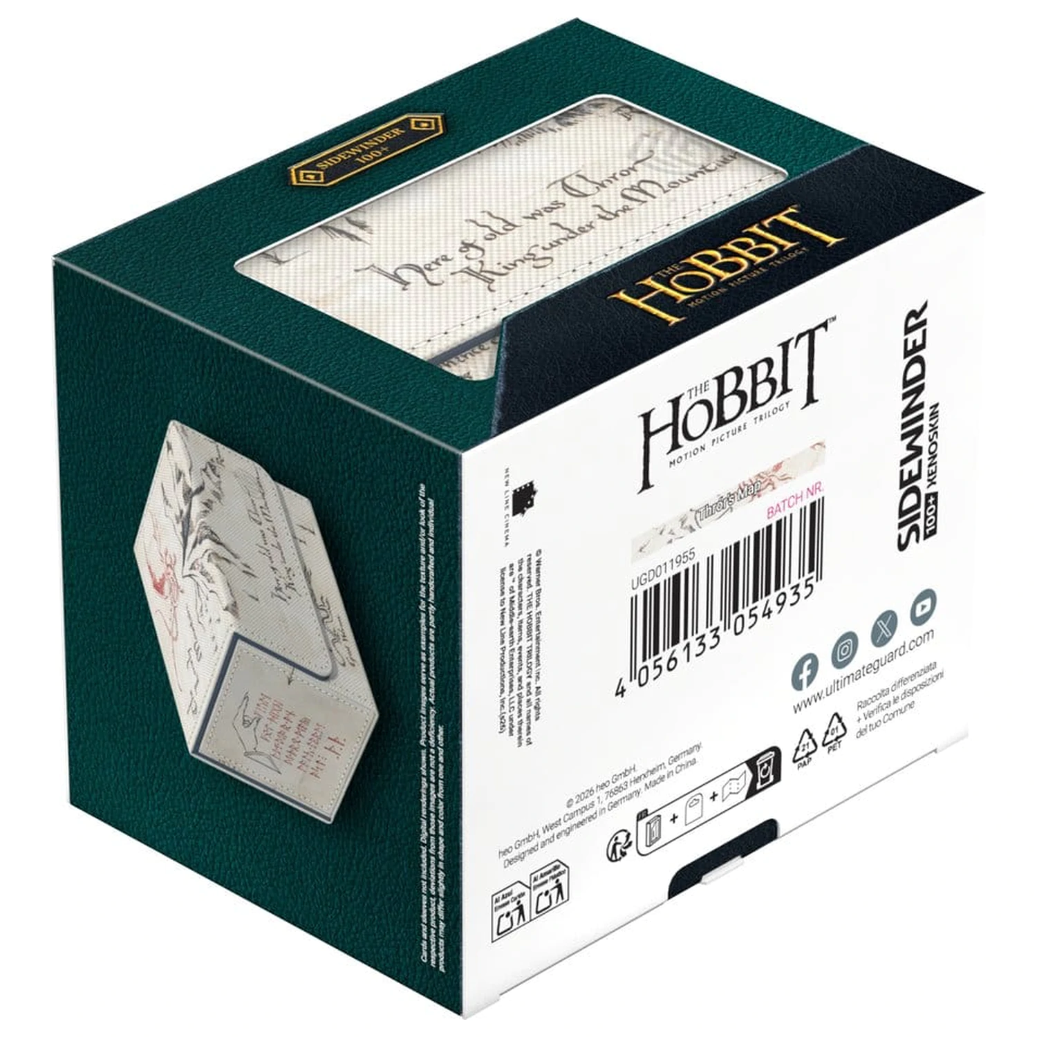 Ultimate Guard Sidewinder 100 Xenoskin The Hobbit™ - Thrór's Map produktová fotografia
