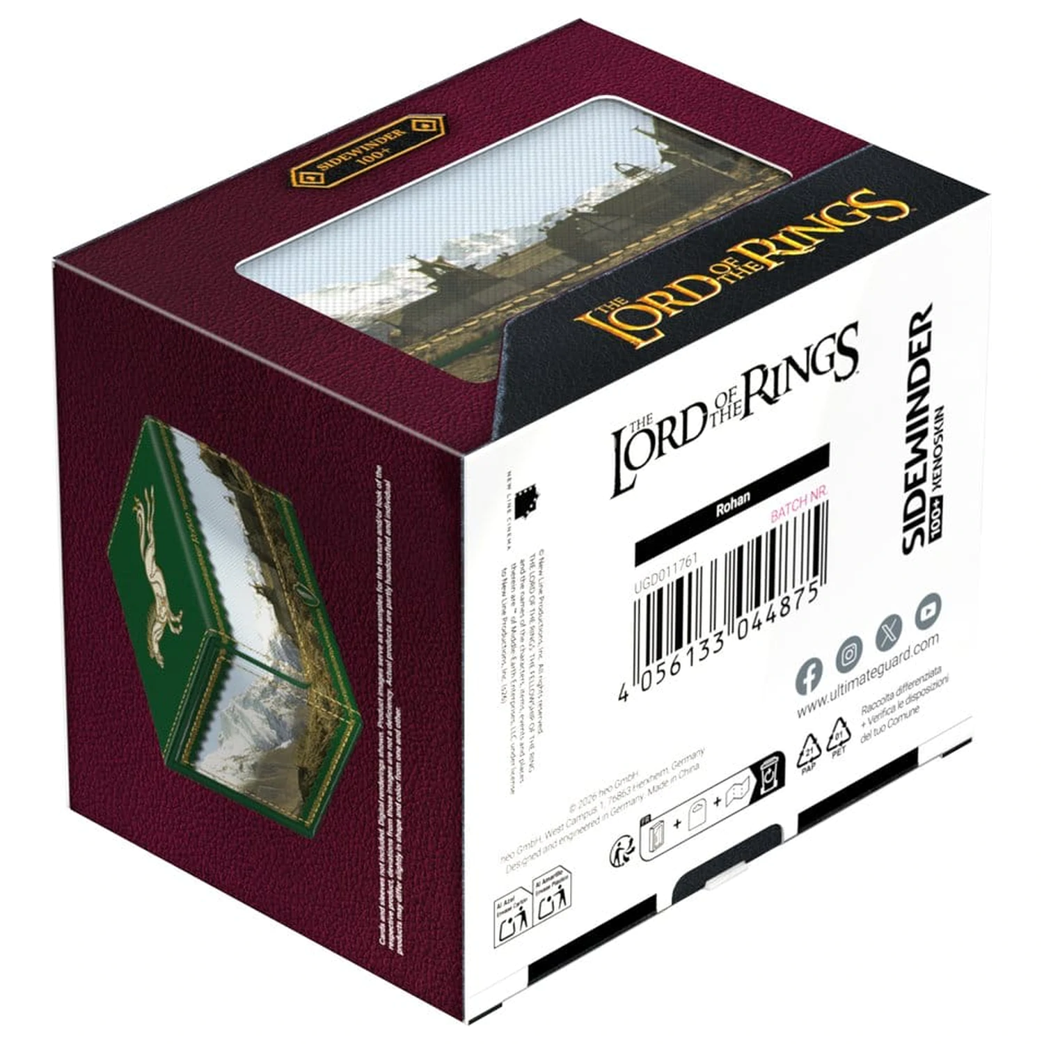 Ultimate Guard Sidewinder 100+ Xenoskin The Lord of the Rings™ „Miest Rohan“ „Miestá Stredozeme“ - Rohan produktová fotografia