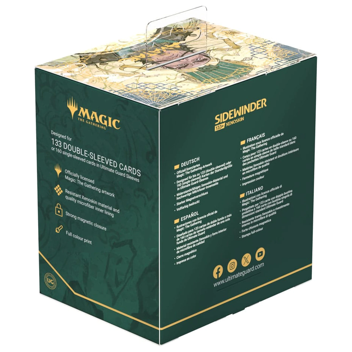 Ultimate Guard Sidewinder 133+ Xenoskin Magic: The Gathering | Avatar: The Last Airbender - The Legend of Kyoshi produktová fotografia