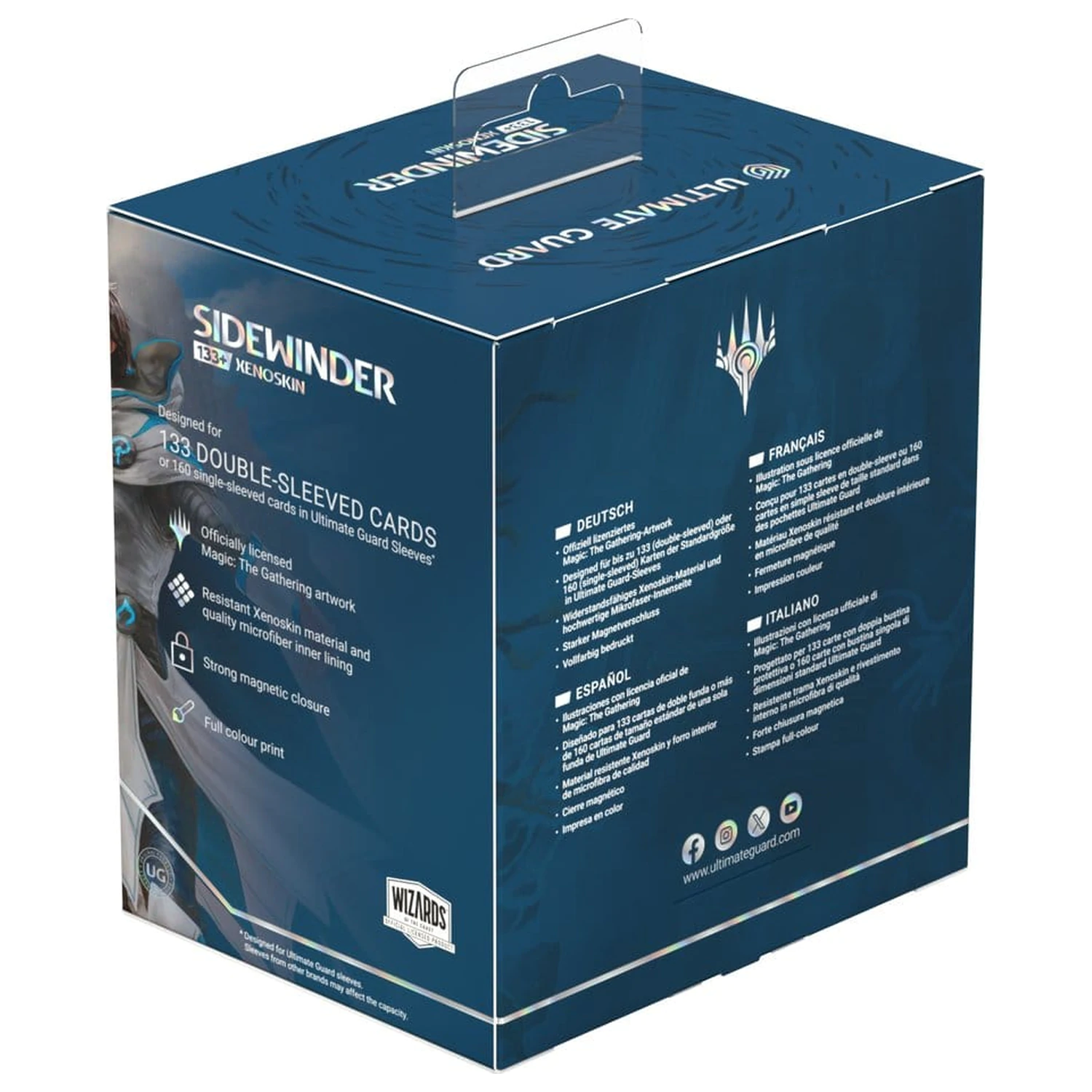 Ultimate Guard Sidewinder 133+ Xenoskin Magic: The Gathering "Reality Fracture" - Jace, Building Reality produktová fotografia