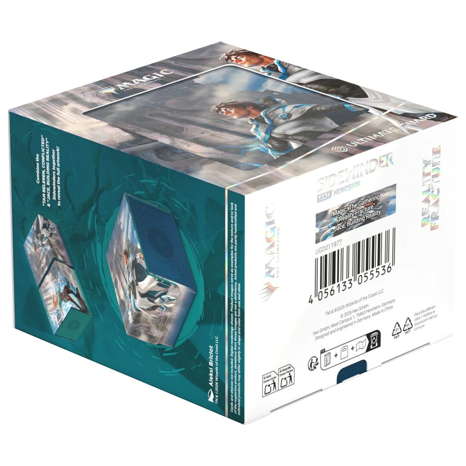 Ultimate Guard Sidewinder 133+ Xenoskin Magic: The Gathering "Reality Fracture" - Jace, Building Reality produktová fotografia