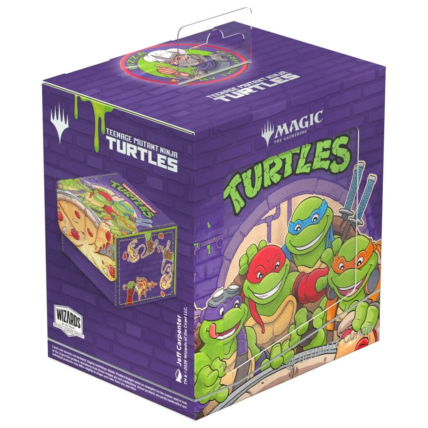 Ultimate Guard Sidewinder 133+ Xenoskin Magic: The Gathering | Teenage Mutant Ninja Turtles - Pizza box produktová fotografia