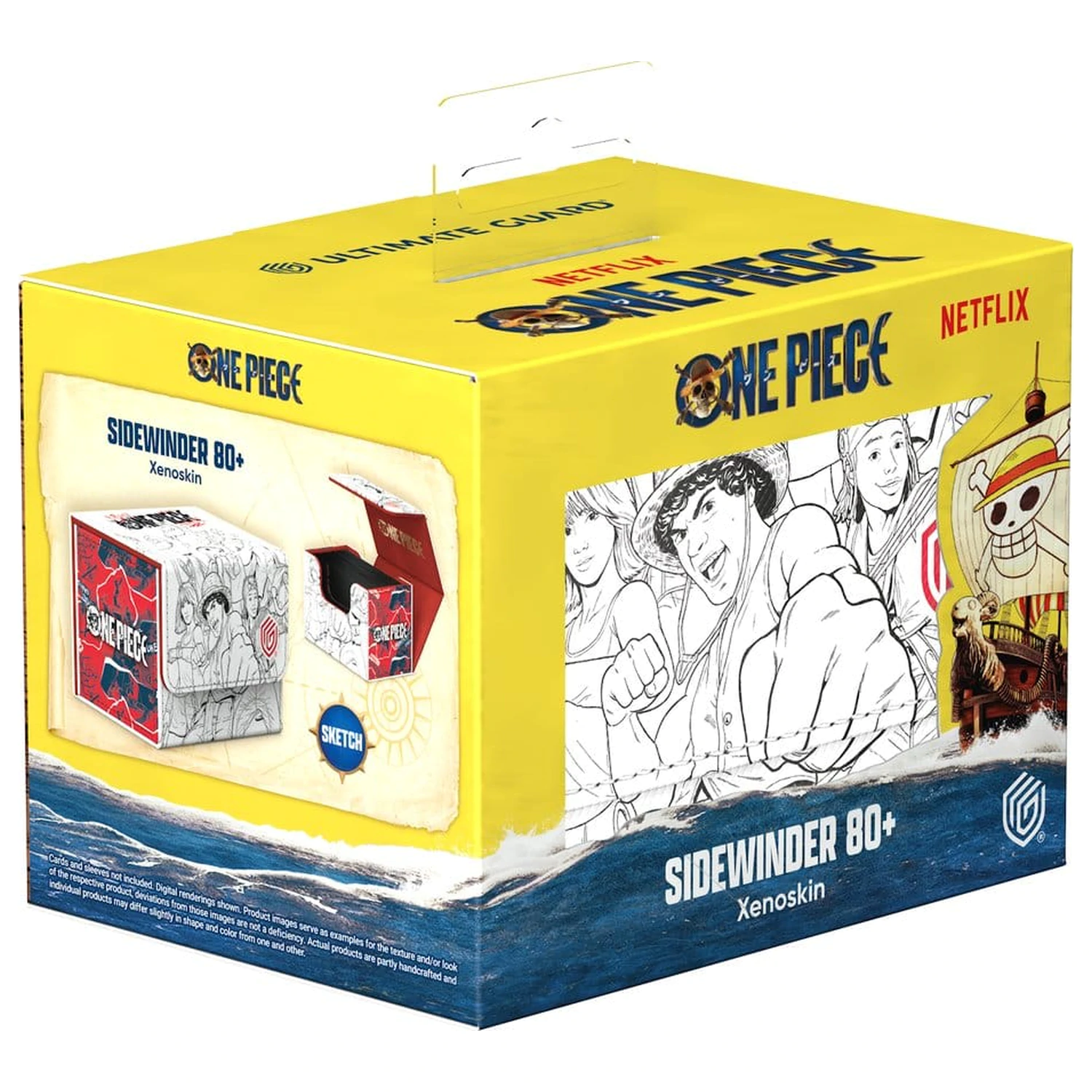 Ultimate Guard Sidewinder 80+ Xenoskin One Piece - Sketch produktová fotografia