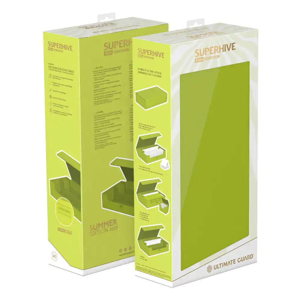 Ultimate Guard Superhive 550+ Xenoskin "Summer Edition 2025" - Lime produktová fotografia