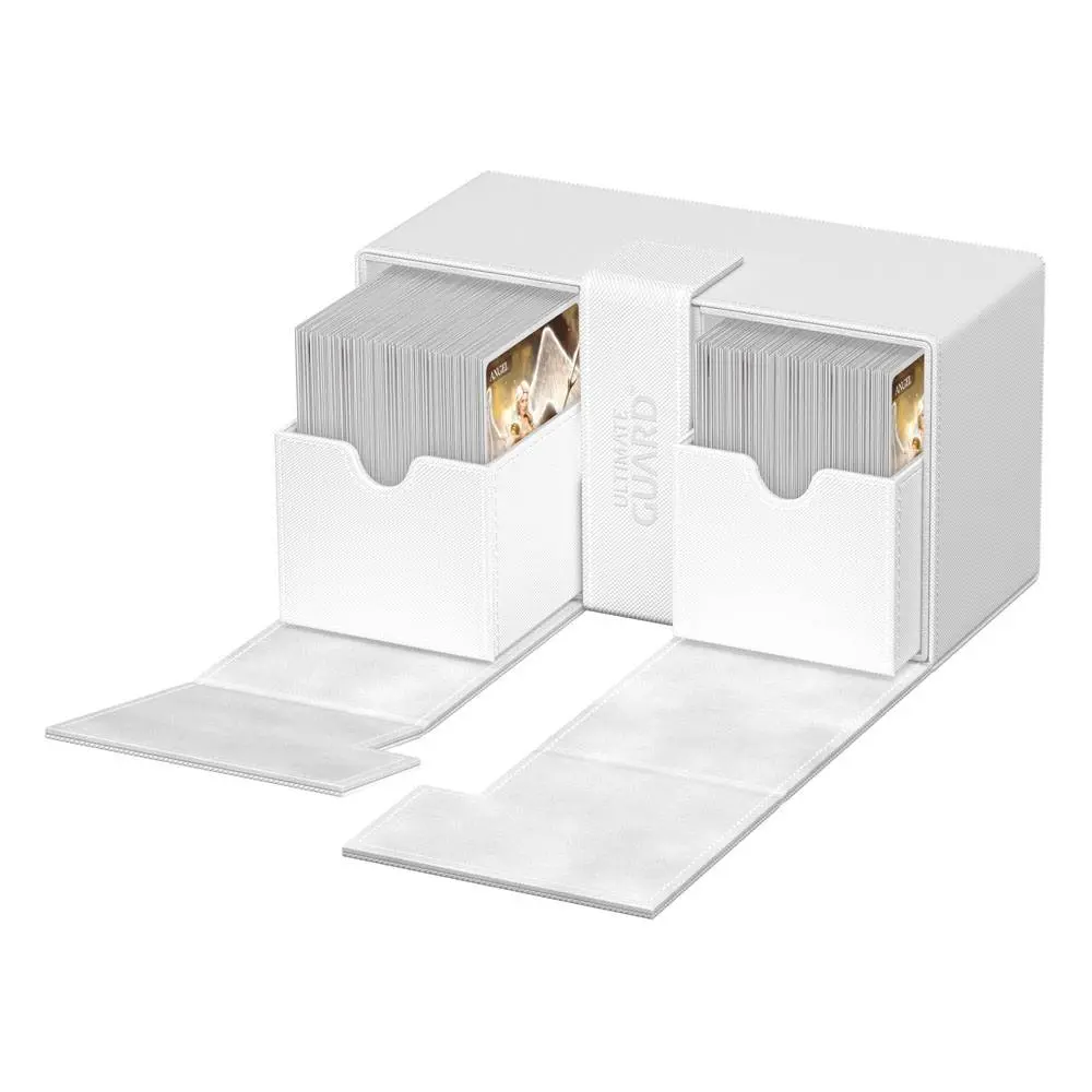 Ultimate Guard Twin Flip`n`Tray 200+ XenoSkin Monocolor White termékfotó