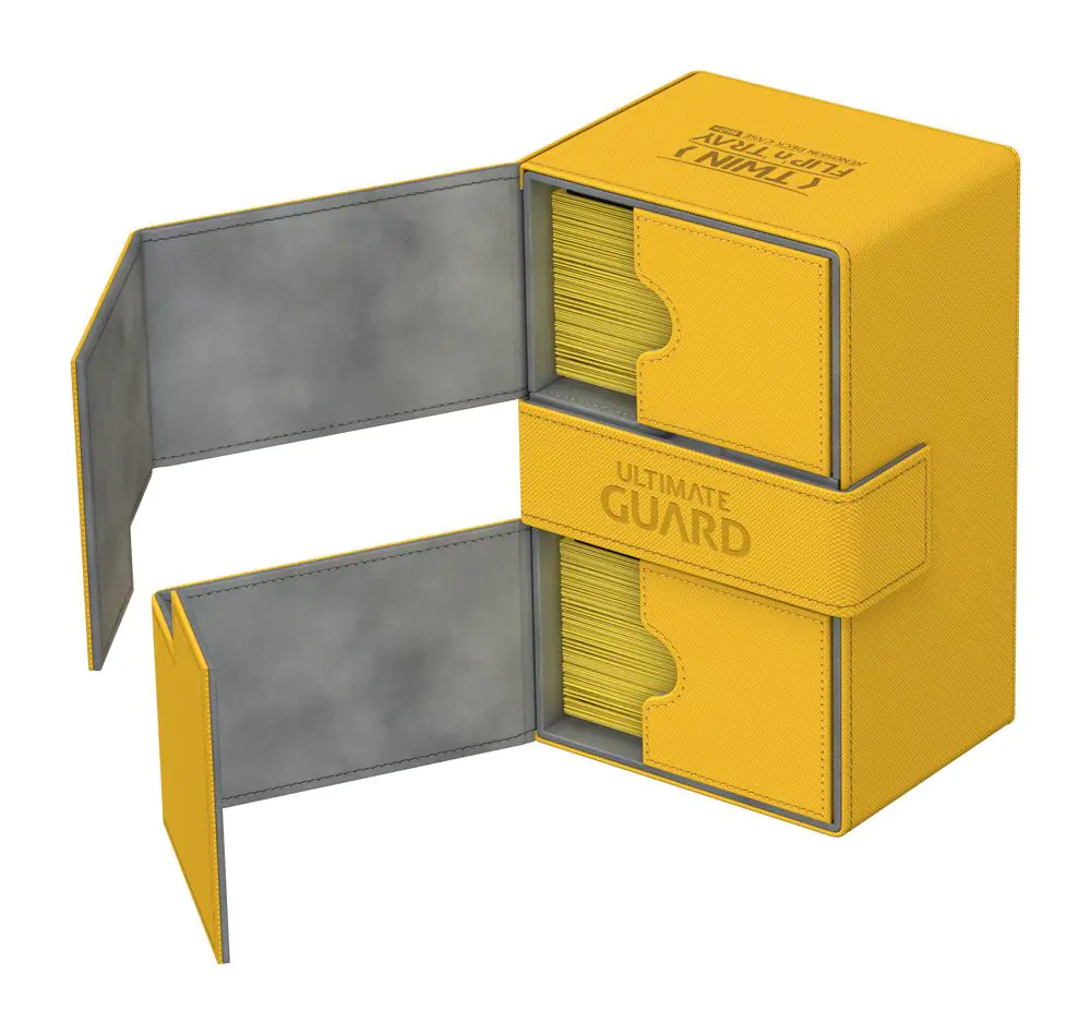 Ultimate Guard Twin Flip´n´Tray Puzdro na karty 160+ Standard Size XenoSkin Amber produktová fotografia