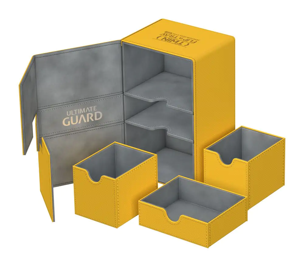 Ultimate Guard Twin Flip´n´Tray Puzdro na karty 160+ Standard Size XenoSkin Amber produktová fotografia