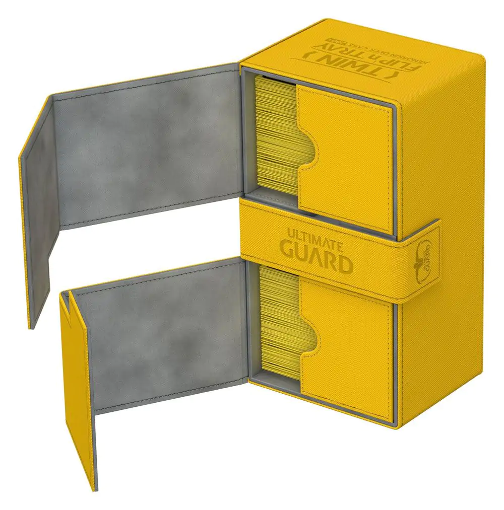 Ultimate Guard Twin Flip´n´Tray Puzdro na karty 200+ štandardnej veľkosti XenoSkin Amber produktová fotografia