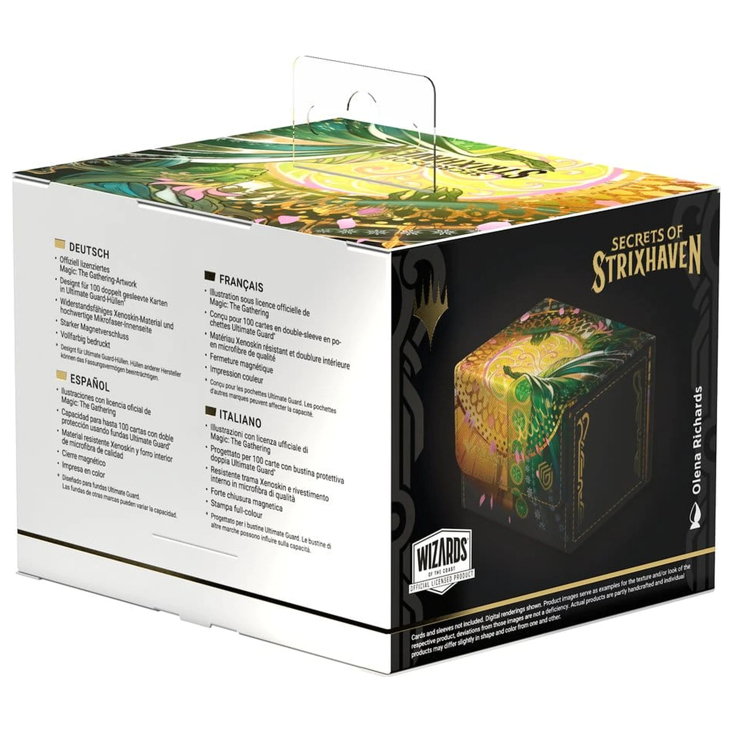 Ultimate Guard Sidewinder 100+ Xenoskin Magic: The Gathering "Secrets of Strixhaven" - Veil of Summer krabička na balíček produktová fotografia