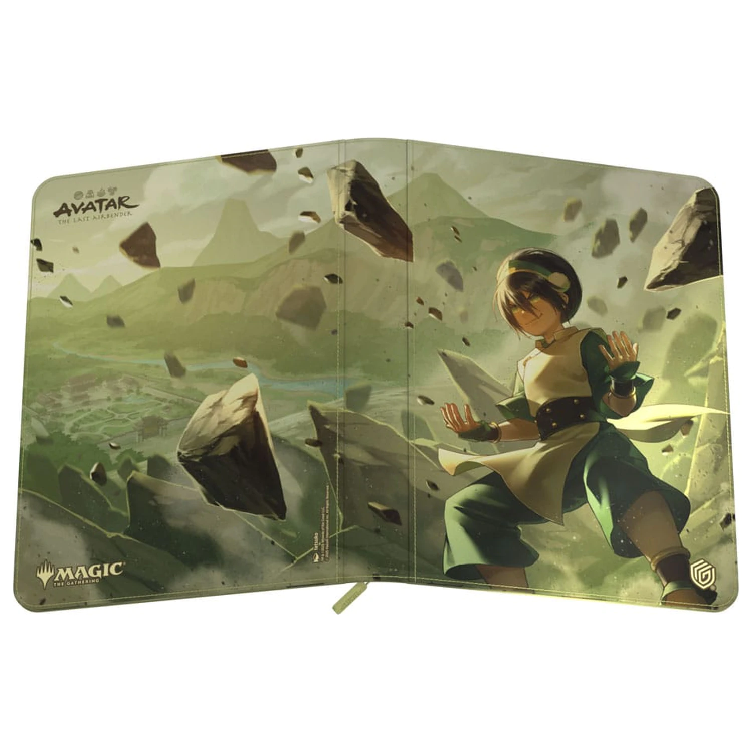 Ultimate Guard Zipfolio 360 Xenoskin Magic: The Gathering "Avatar: The Last Airbender" - Toph produktová fotografia